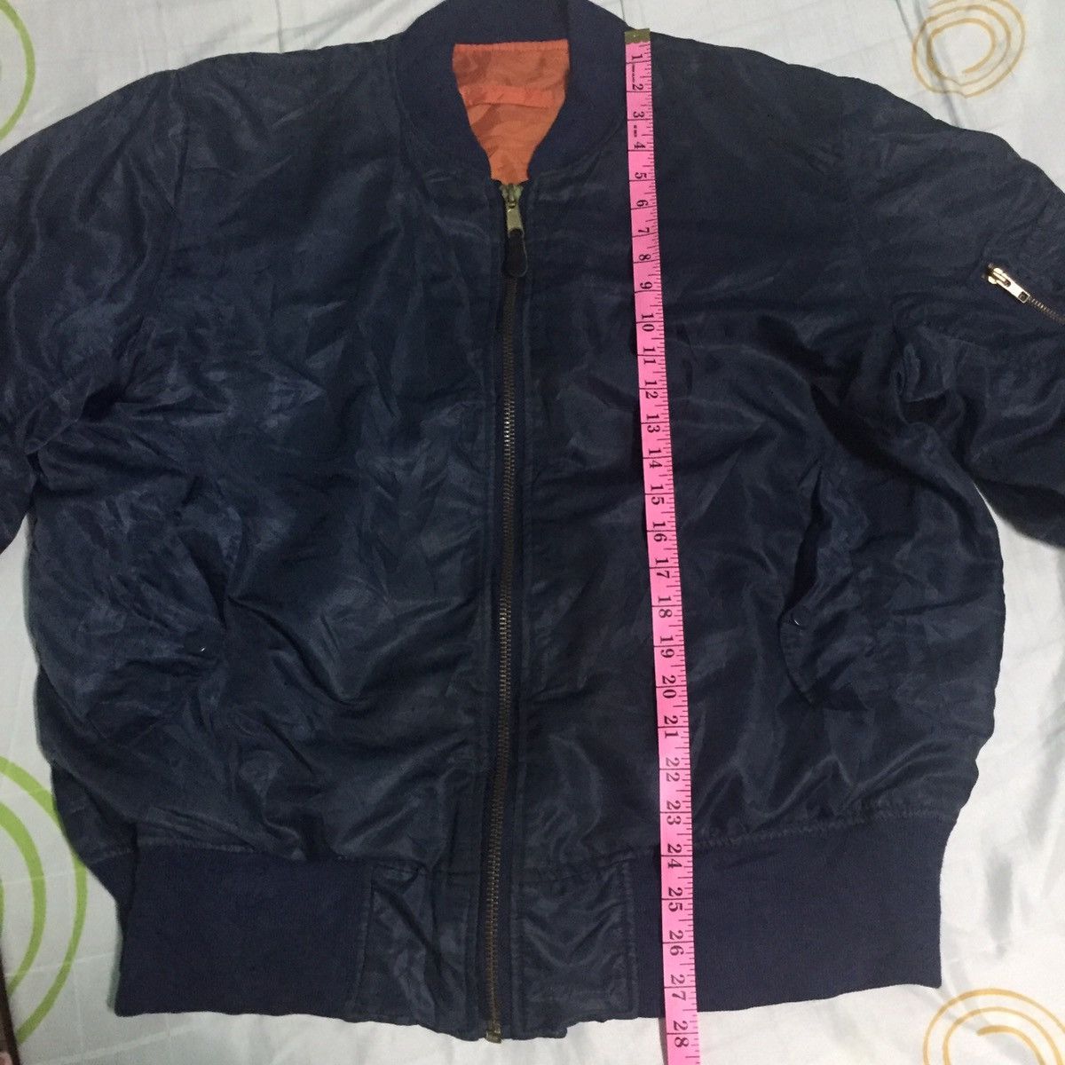 Japanese Brand Bomber Jacket 2 Colour & 2 Side Use Size US L / EU 52-54 / 3 - 11 Thumbnail