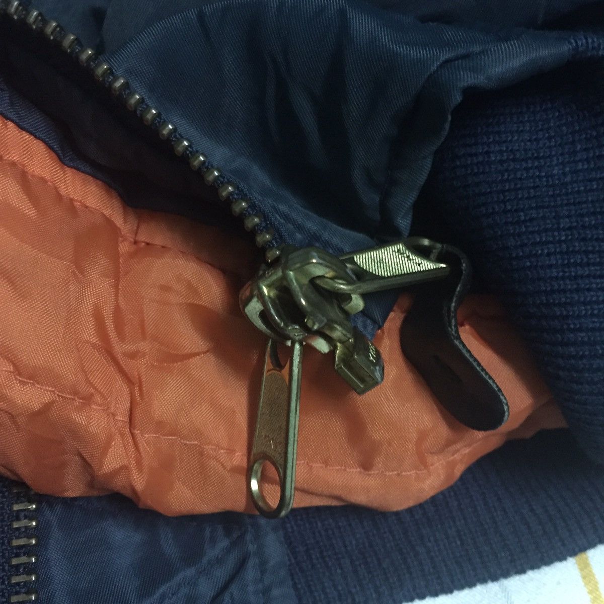 Japanese Brand Bomber Jacket 2 Colour & 2 Side Use Size US L / EU 52-54 / 3 - 9 Thumbnail