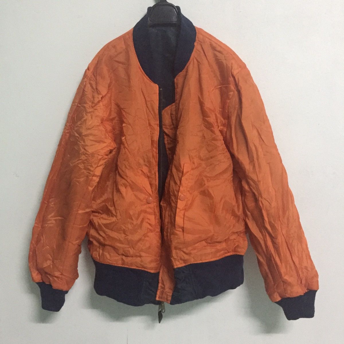 Japanese Brand Bomber Jacket 2 Colour & 2 Side Use Size US L / EU 52-54 / 3 - 6 Thumbnail