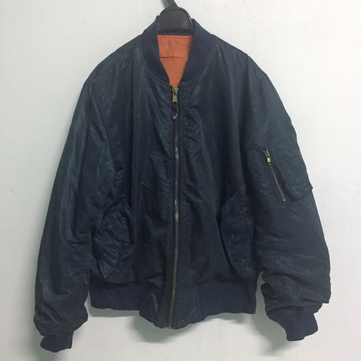 Japanese Brand Bomber Jacket 2 Colour & 2 Side Use Size US L / EU 52-54 / 3 - 1 Thumbnail