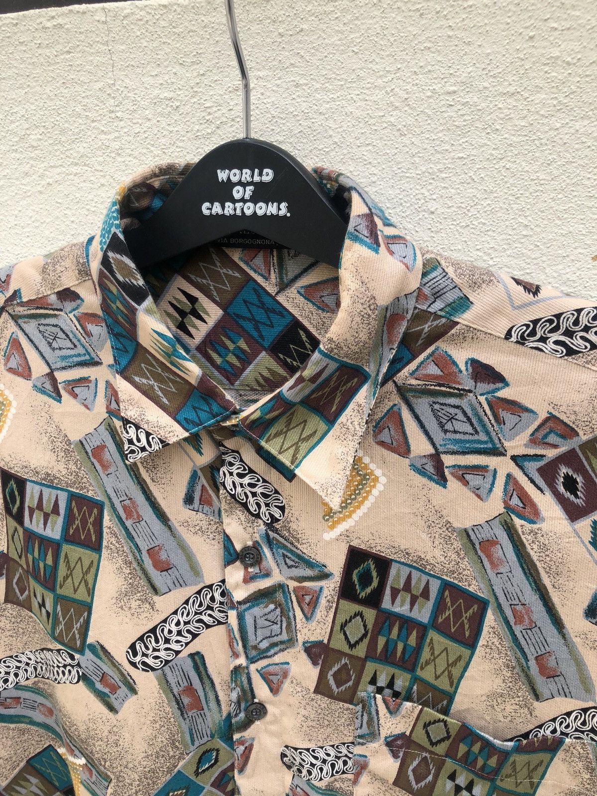 Carlo Palazzi CARLO PALAZZI Ethnic Native Tribe Long Sleeve Shirt Size US L / EU 52-54 / 3 - 3 Thumbnail