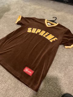 Supreme 2018 Corduroy Baseball Jersey Jersey - Black T-Shirts, Clothing -  WSPME65610