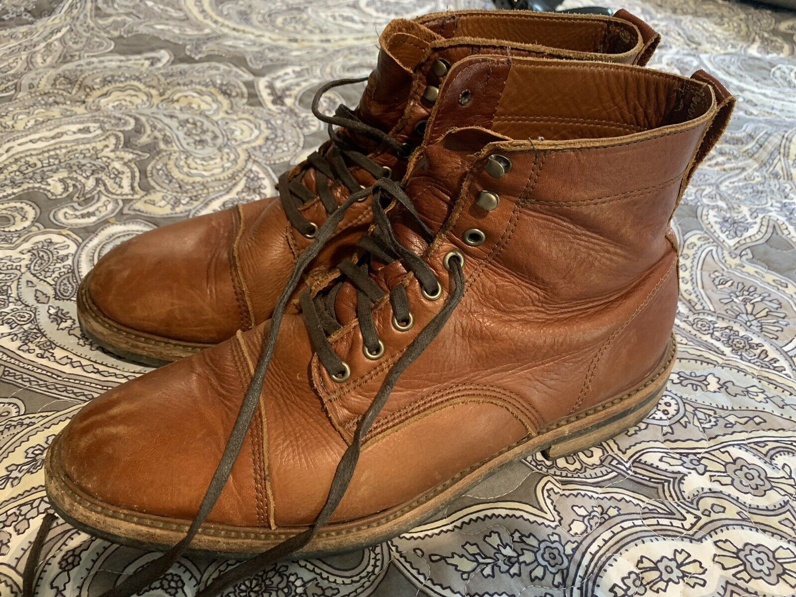 Taylor Stitch Rancourt for Taylor Stitch Moto Boots 9.5 steerhide ...
