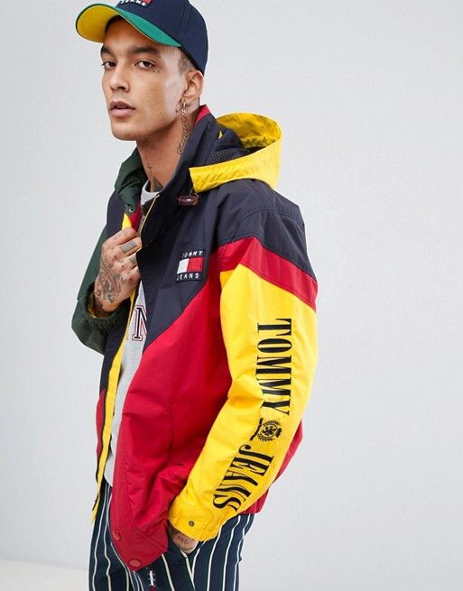 Tommy Hilfiger Tommy Hilfigher color block sailing jacket | Grailed