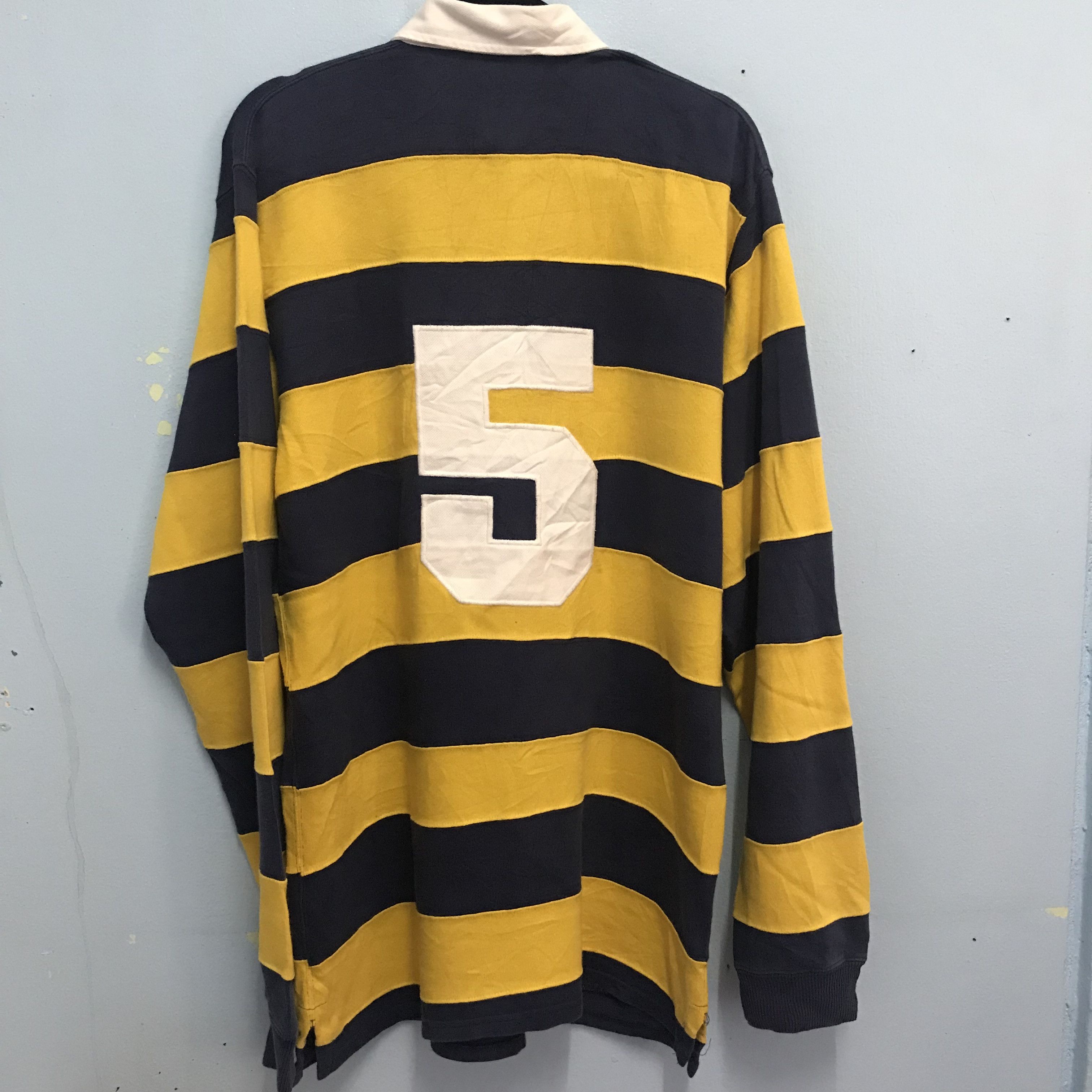Polo Ralph Lauren Vintage Polo Rugby Long Sleeve Tshirt Size US S / EU 44-46 / 1 - 2 Thumbnail