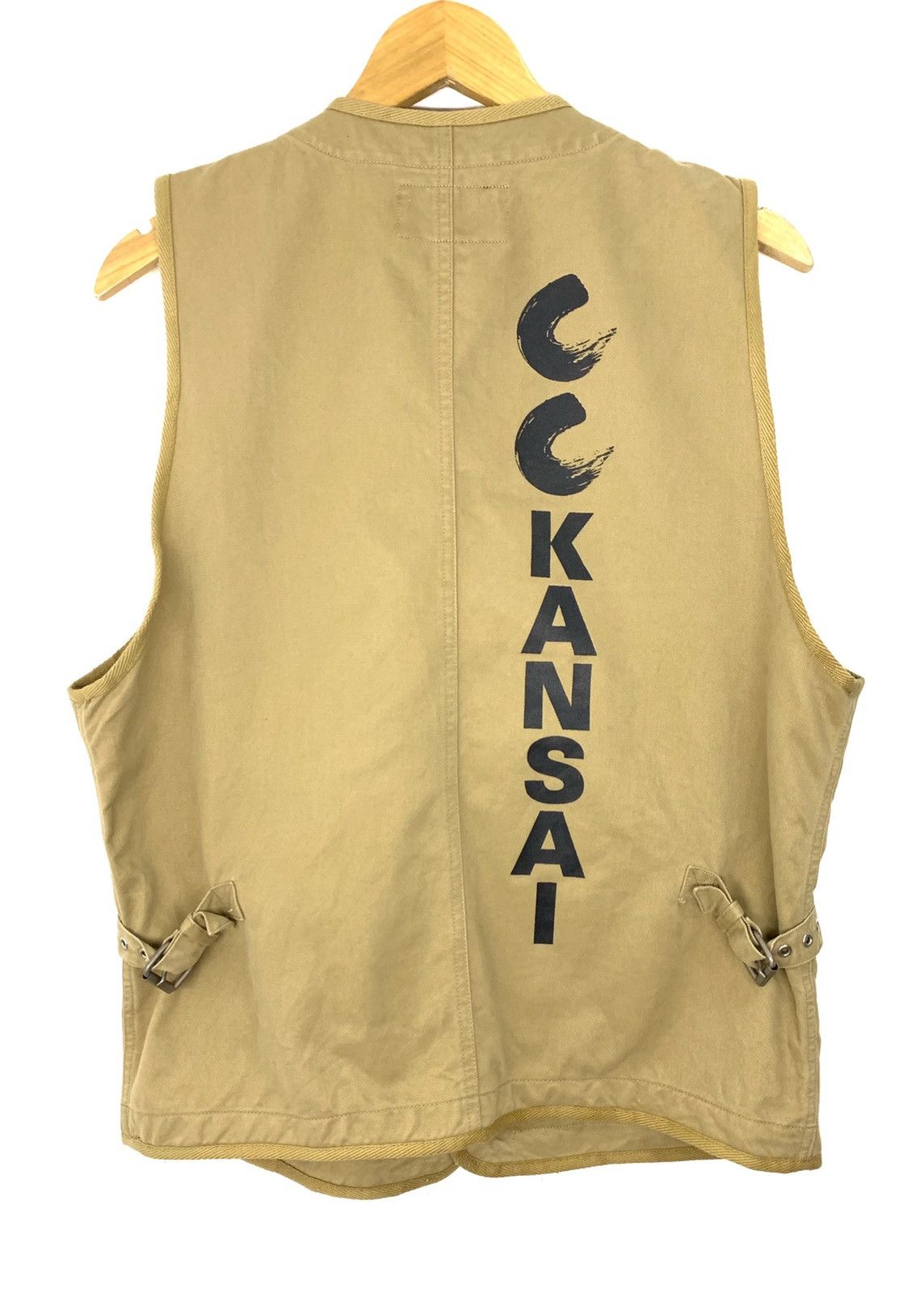 Japanese Brand 🇯🇵Vintage Kansai Yamamoto Cc Kansai Tactical Military Vests Size US M / EU 48-50 / 2 - 2 Thumbnail