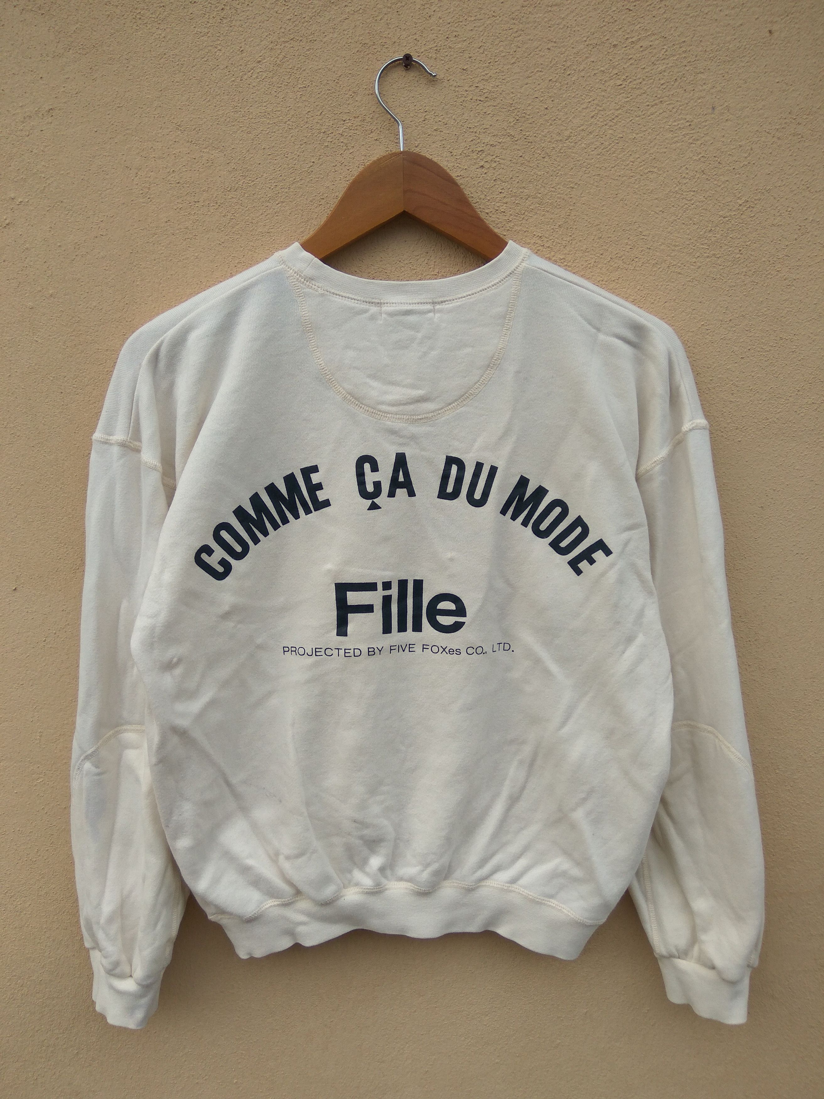 Japanese Brand Japanese Brand Comme Ca du Mode sweatshirt spell