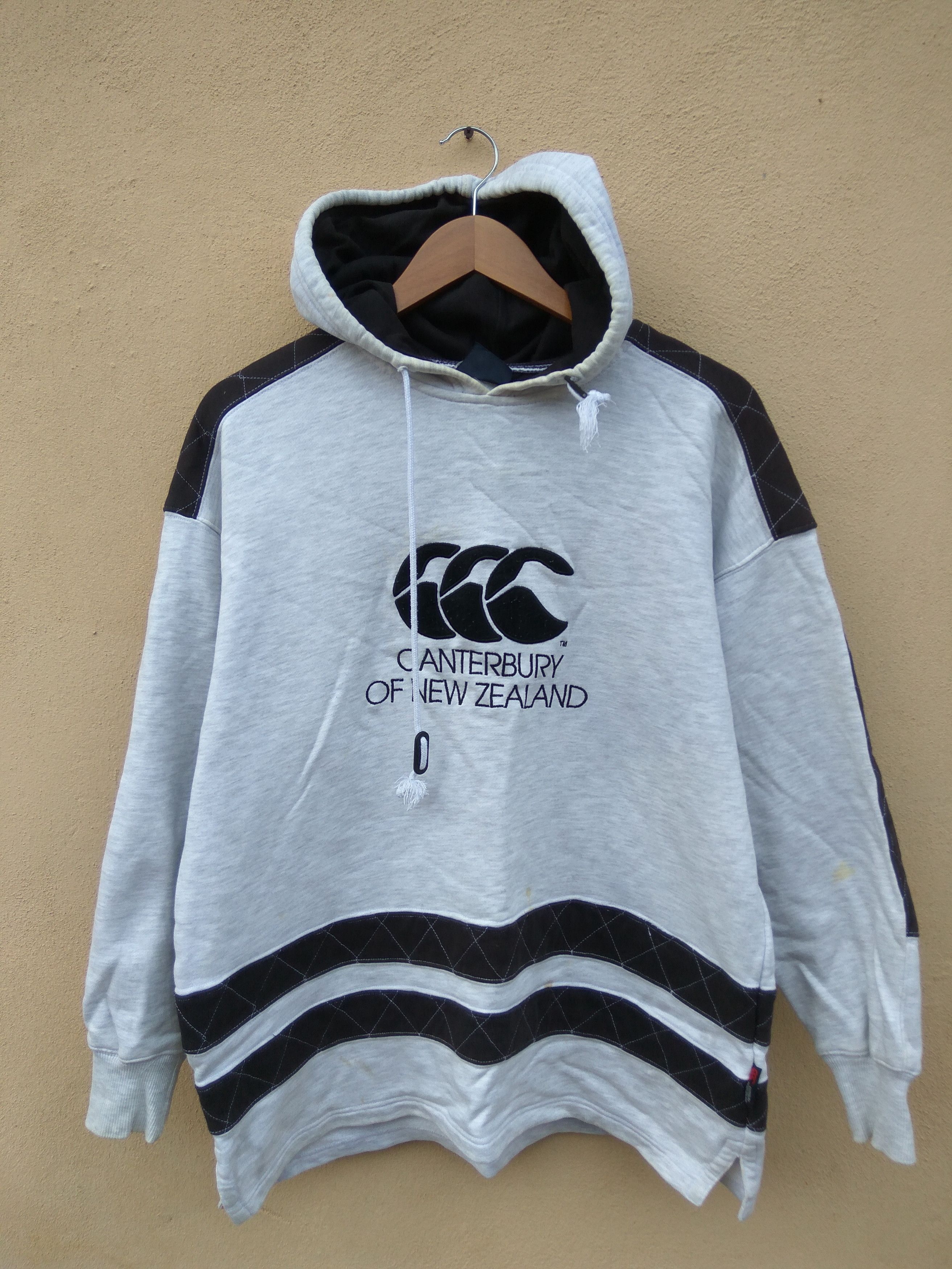 Canterbury of New Zealand 🔥Vtg Canterburry of New Zealand Hoodies big logo distressed Size US M / EU 48-50 / 2 - 1 Thumbnail