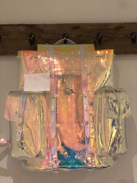 Louis Vuitton, 2019 Monogram Prism Christopher GM Backpack