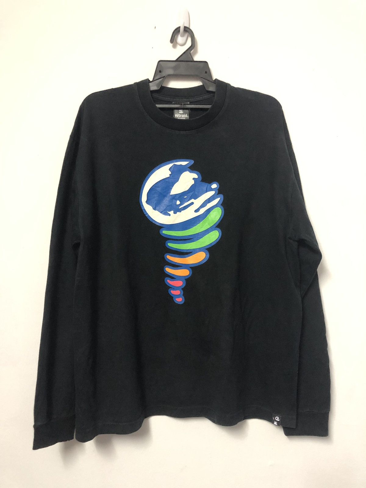 Vintage Japanese Brand Nitraid Reversible Hoodie Nitraid