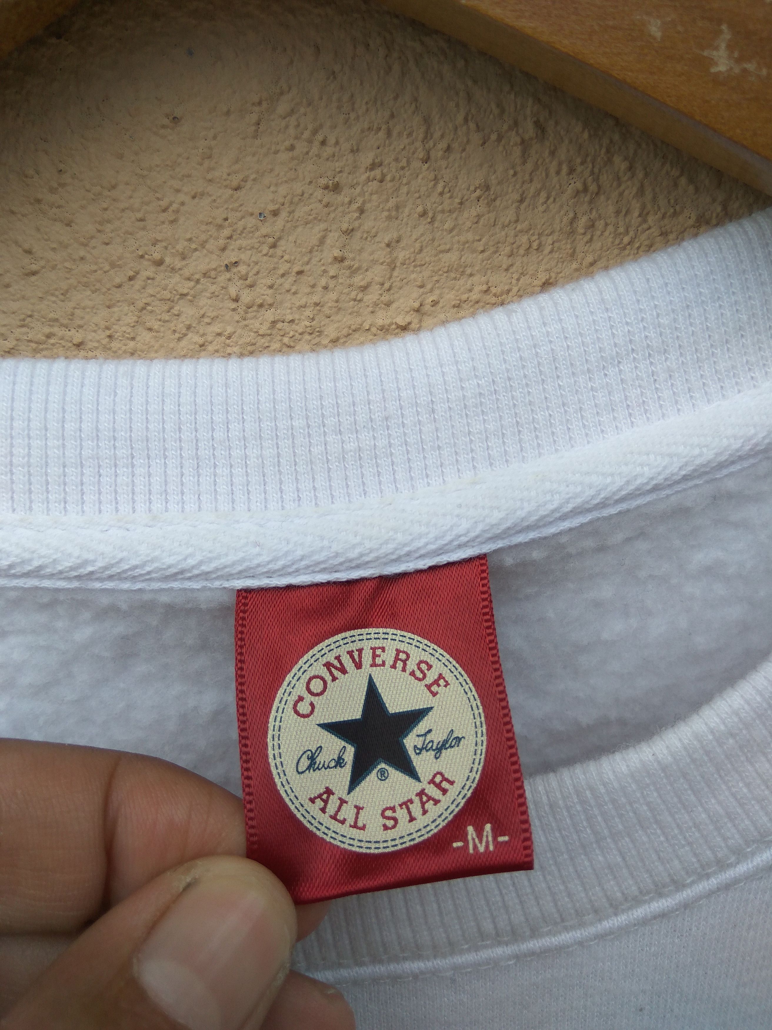 Converse × Vintage Vintage Converse sweat shirt spell out Converse Big Logo Size US M / EU 48-50 / 2 - 4 Thumbnail