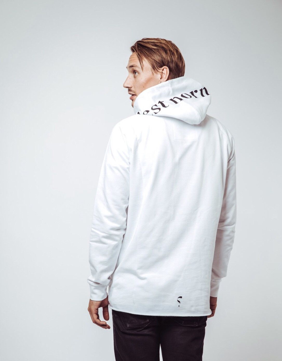Japanese Brand C'est Normal Off-white Hoodie Limited Release