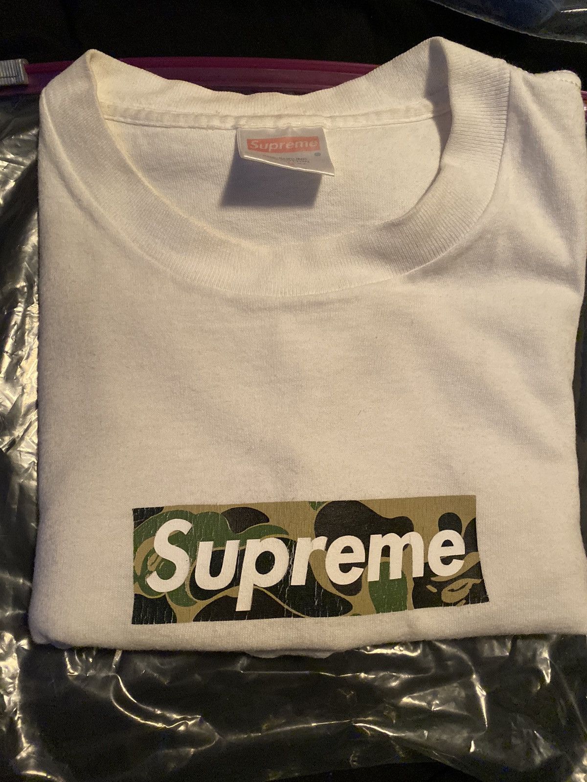 Supreme x bape abc camo box logo #8