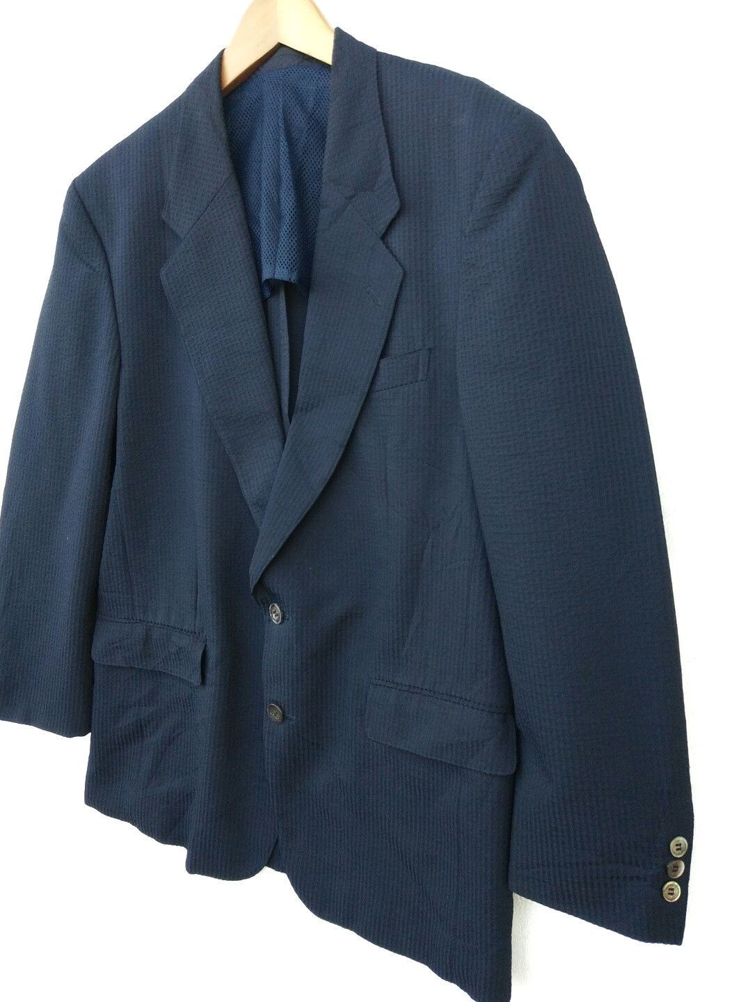 Lanvin × Vintage Lanvin Blazer Coat Jacket Armpit 22"x31" Size 52S - 2 Thumbnail