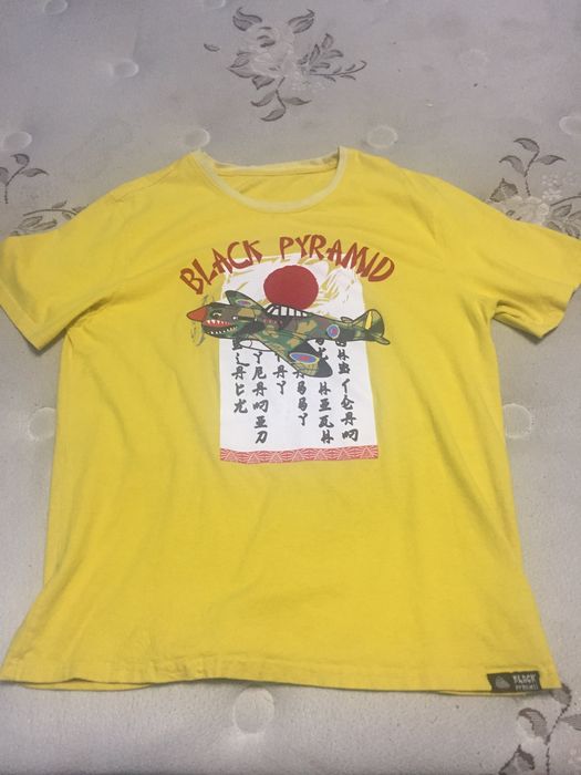 Black Pyramid Black Pyramid yellow kamikaze shirt | Grailed