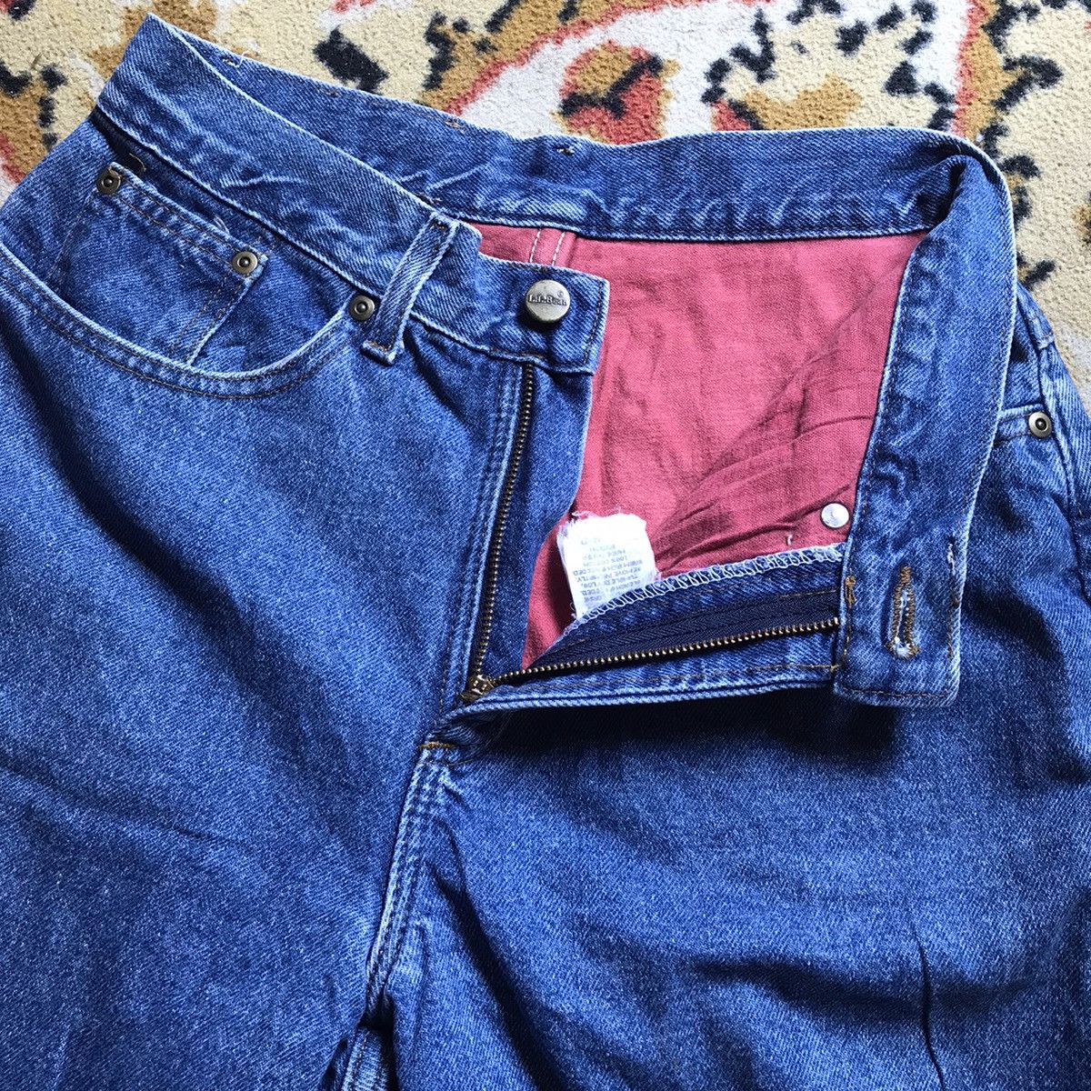 L.L. Bean L.L,Bean Red Lining Denim Size US 28 / EU 44 - 5 Thumbnail