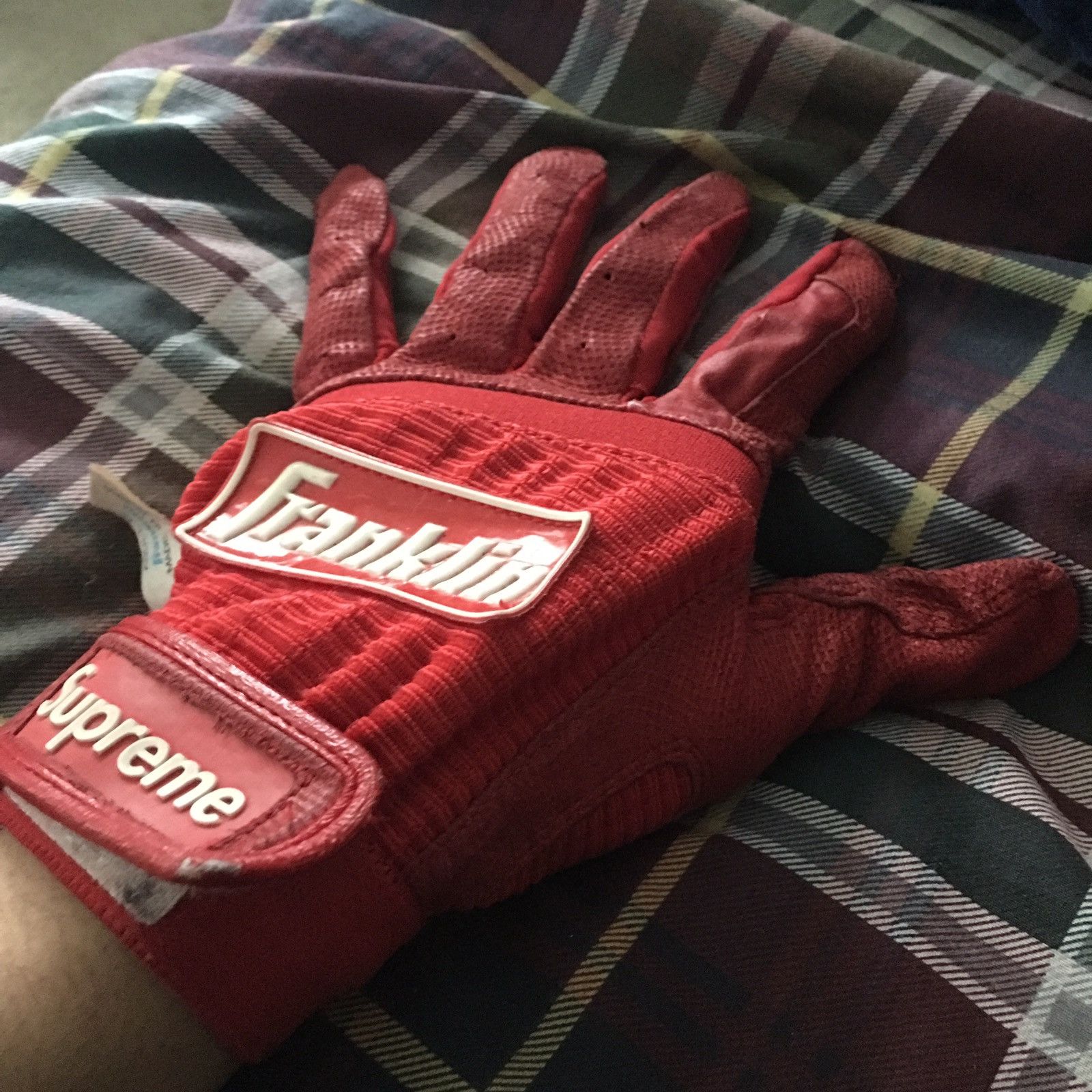 Supreme Drops on X: Supreme Franklin CFX Pro Batting Glove are