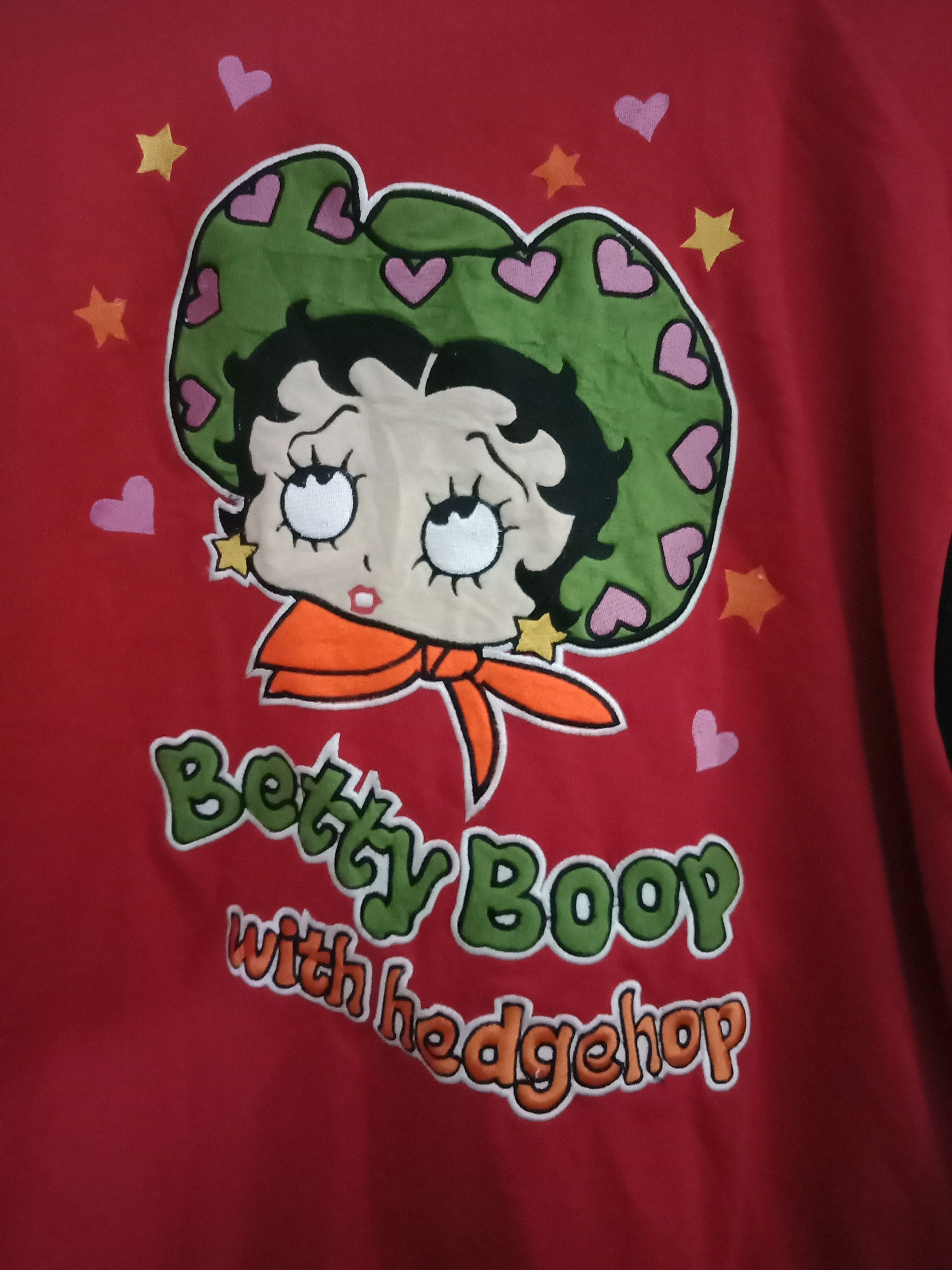 Cartoon Network BETTY BOOP Sweatshirt Big Logo Zipper Down M-L Size Size US M / EU 48-50 / 2 - 4 Thumbnail
