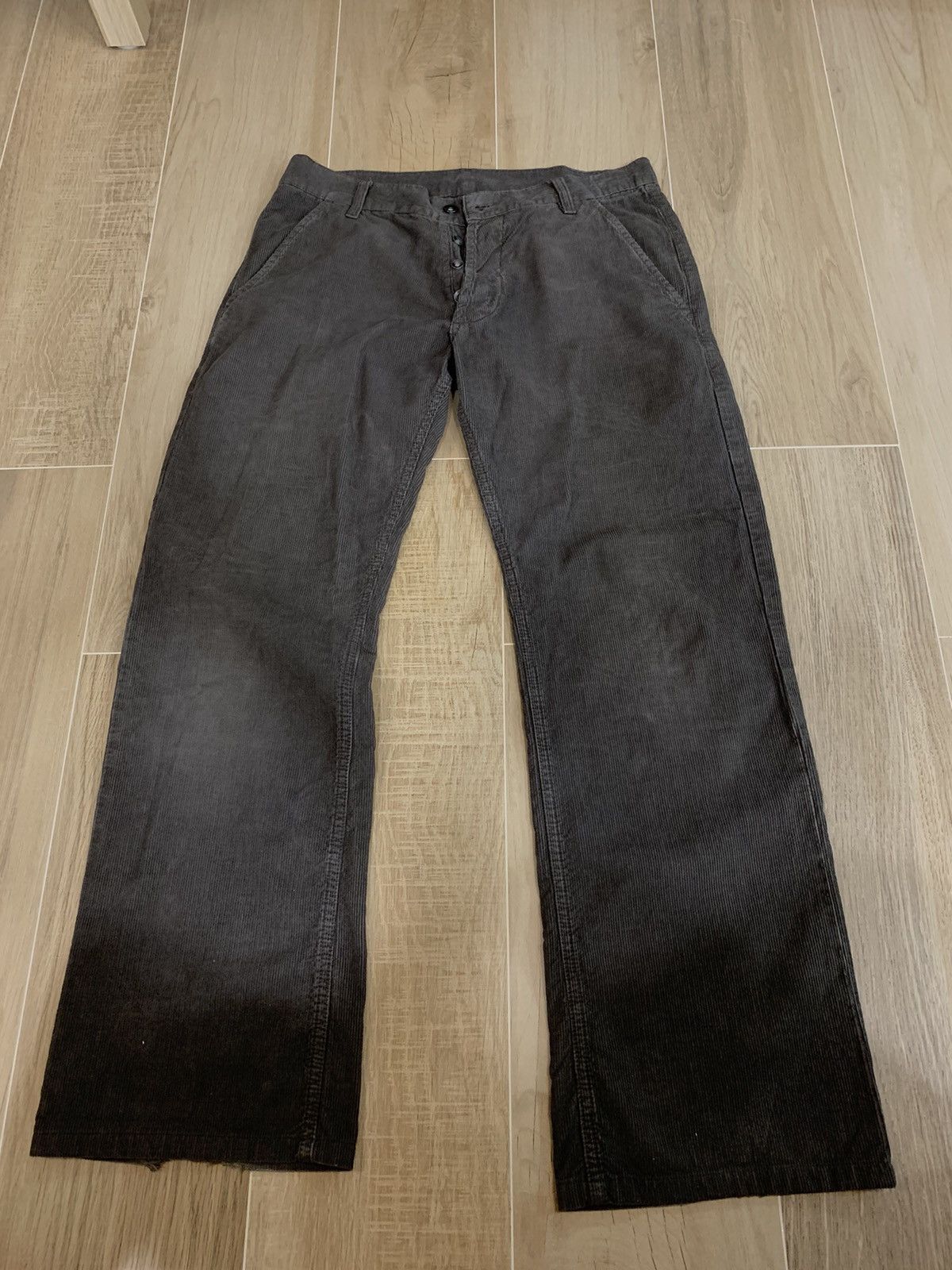 Pre-owned Rick Owens Drkshdw Dust ‘berlin' Corduroy Pants