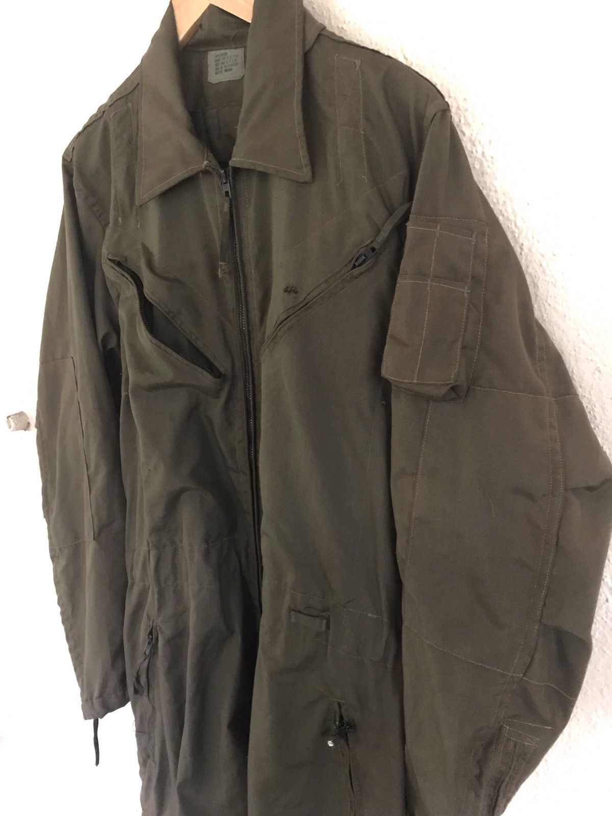 Vintage Vintage Combat Vehicle Crewmen’s Military Overall Scovill Size US 36 / EU 52 - 6 Thumbnail