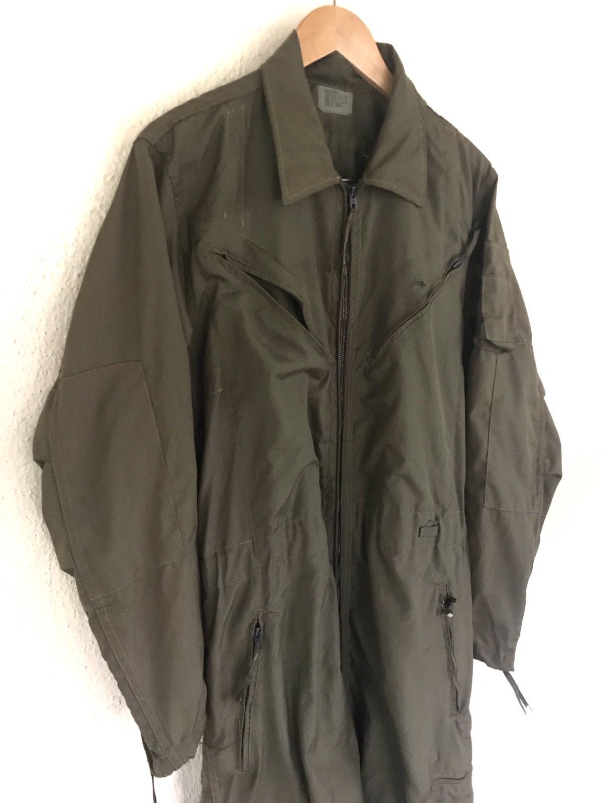 Vintage Vintage Combat Vehicle Crewmen’s Military Overall Scovill Size US 36 / EU 52 - 3 Thumbnail