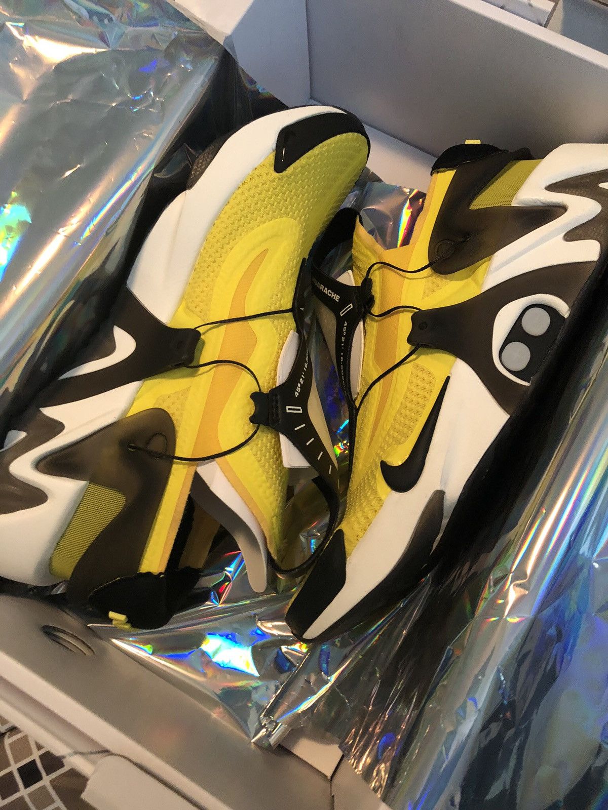 Nike Nike Adapt Huarache Opti Yellow Grailed