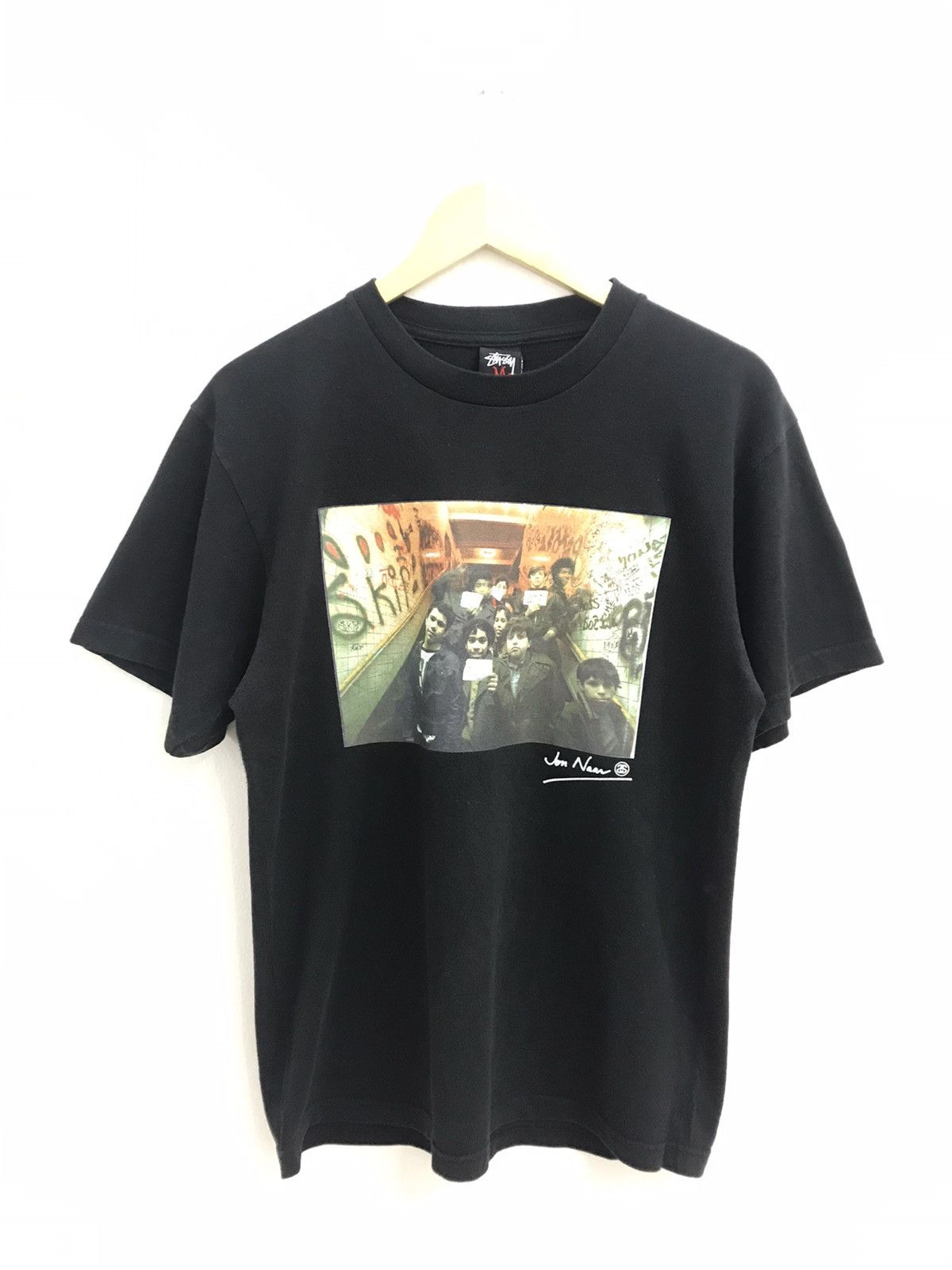 Streetwear × Stussy Rare!! Stussy Jon Naan Art Streetwear