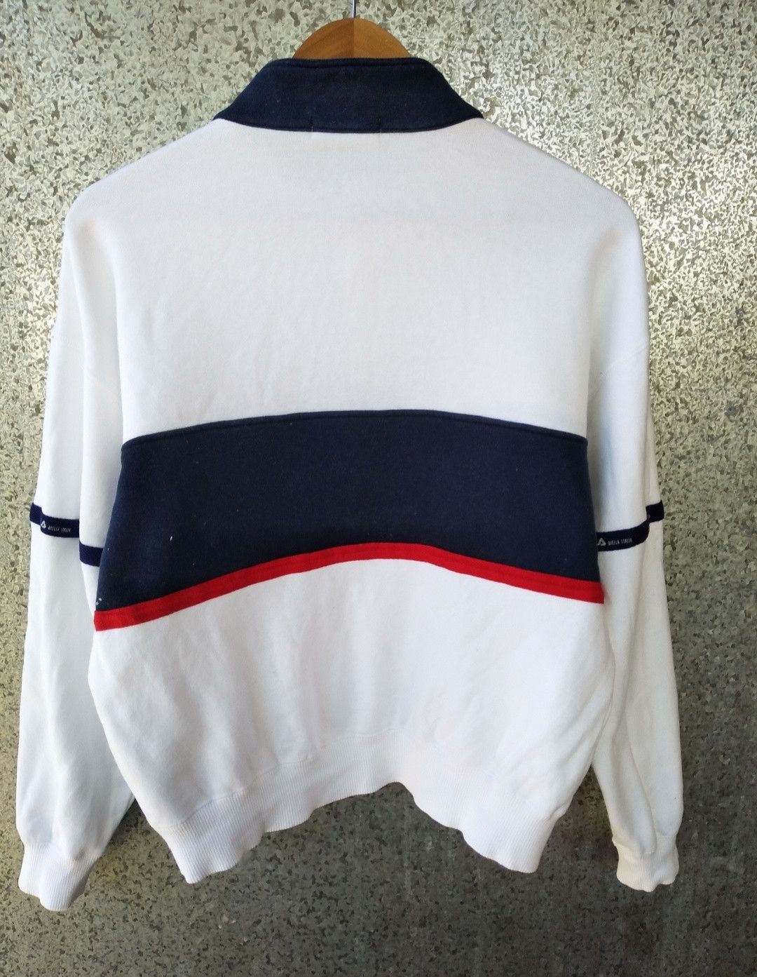 Fila FILA SPORT sweatshirt big Logo spell out half button Size US M / EU 48-50 / 2 - 2 Thumbnail