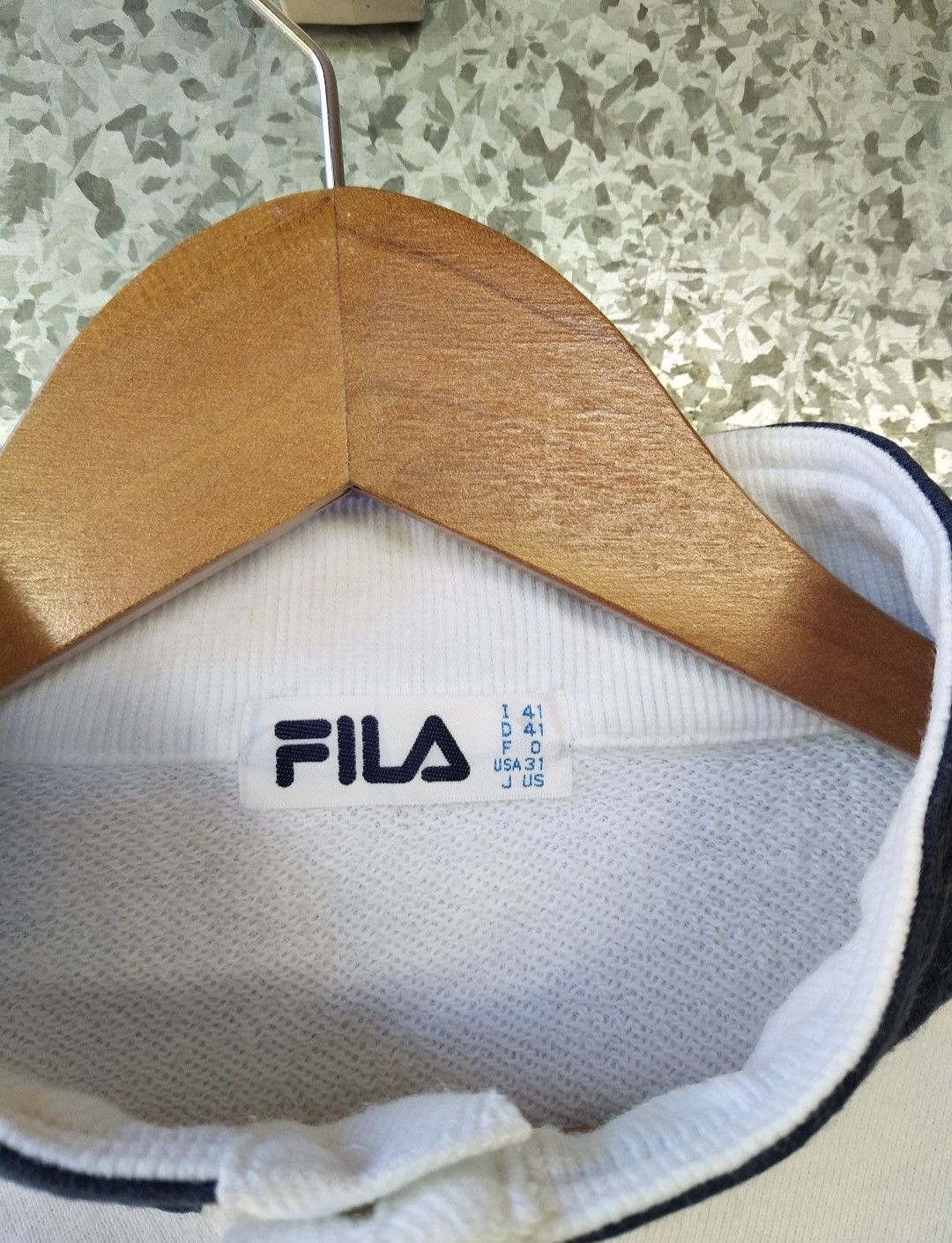 Fila FILA SPORT sweatshirt big Logo spell out half button Size US M / EU 48-50 / 2 - 4 Thumbnail