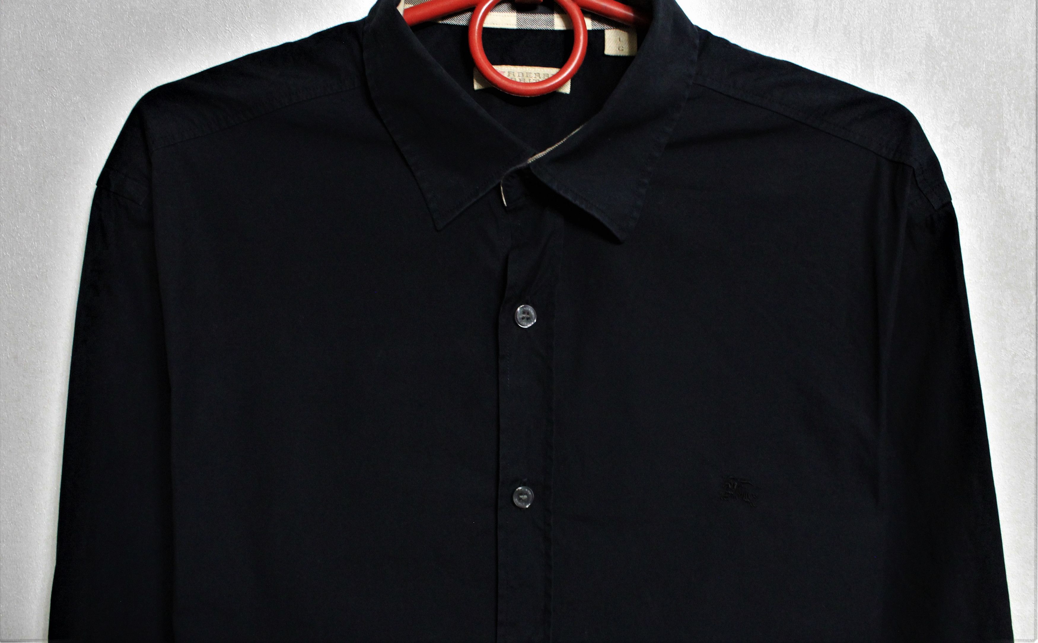 Burberry Henry Dress Shirt hot Black S