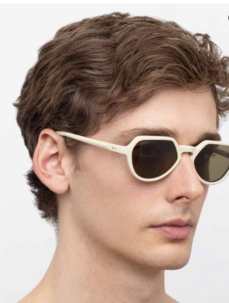 Dries Van Noten Dries Van Noten 183 C4 Angular Sunglasses Size ONE SIZE - 4 Thumbnail