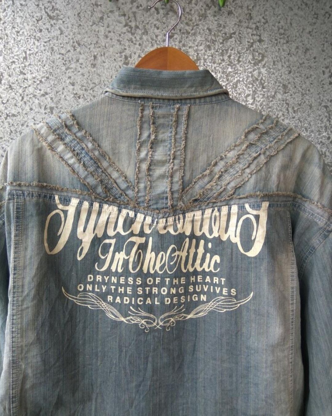 In The Attic 🔥 Japan In The Attic shirt Button Up Chambray skull Size US XL / EU 56 / 4 - 7 Thumbnail