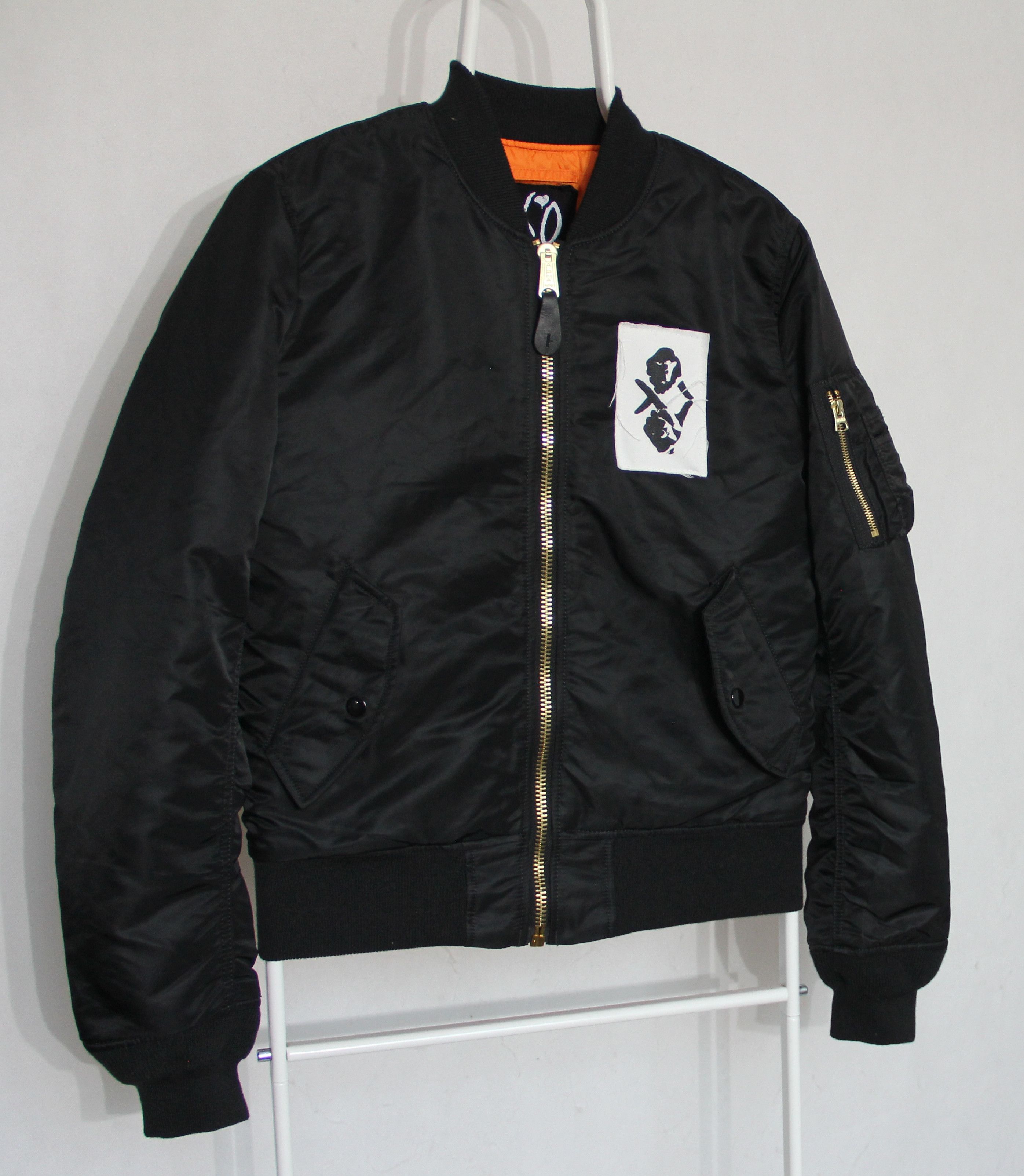 Alpha Industries Alpha Industries X The Weeknd XO Hand Sign Black Bomber Grailed