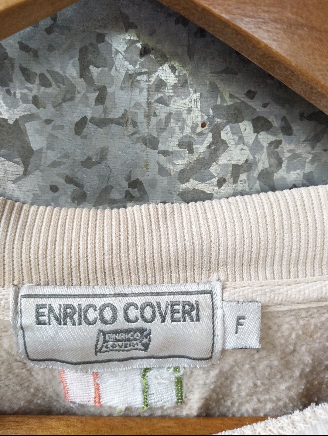 Enrico Coveri 🔥 Vintage Enrico Coveri sweatshirt spell out embroidery Size US M / EU 48-50 / 2 - 4 Thumbnail