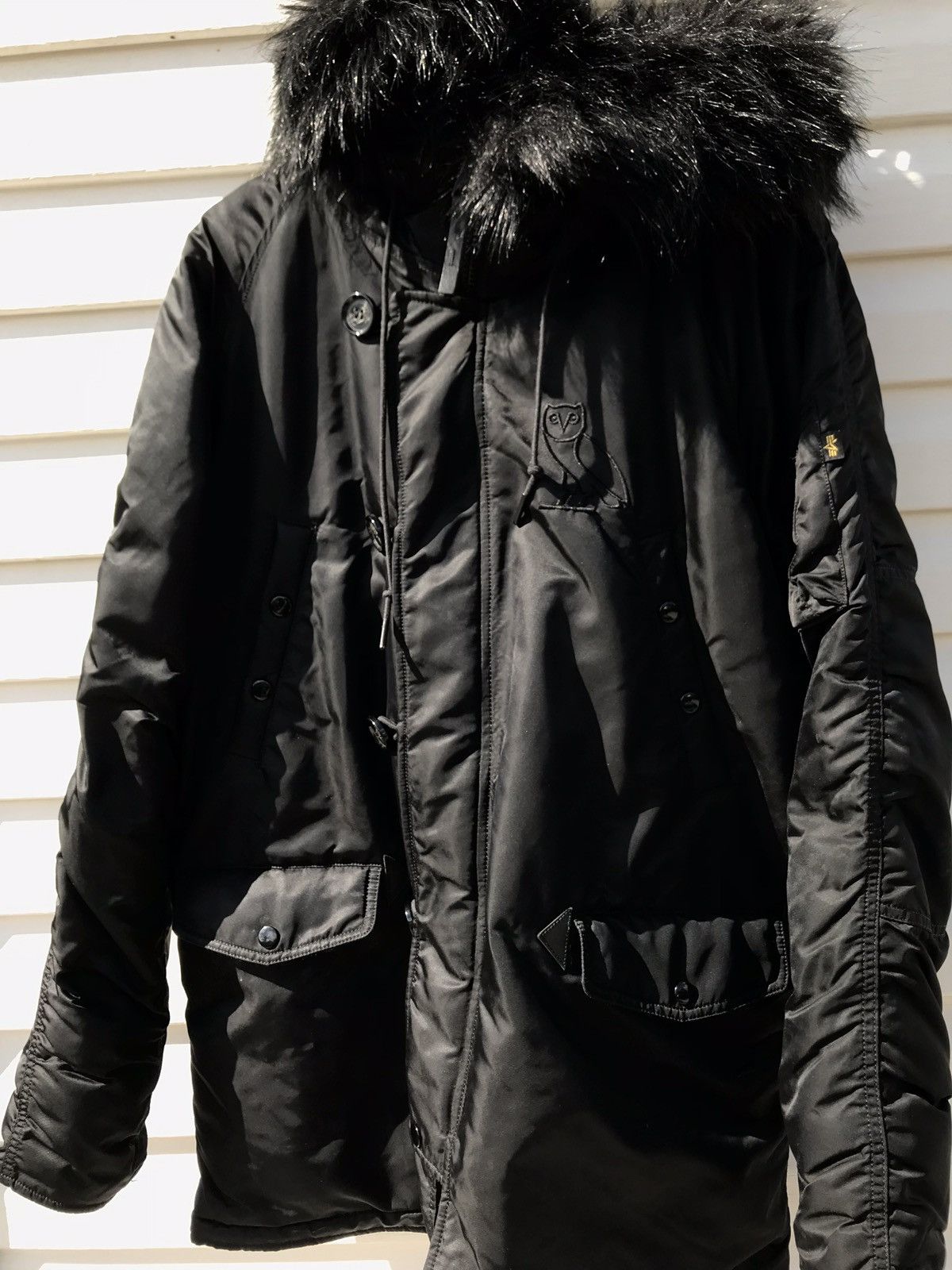 Alpha Industries OVO x Alpha Industries winter parka | Grailed