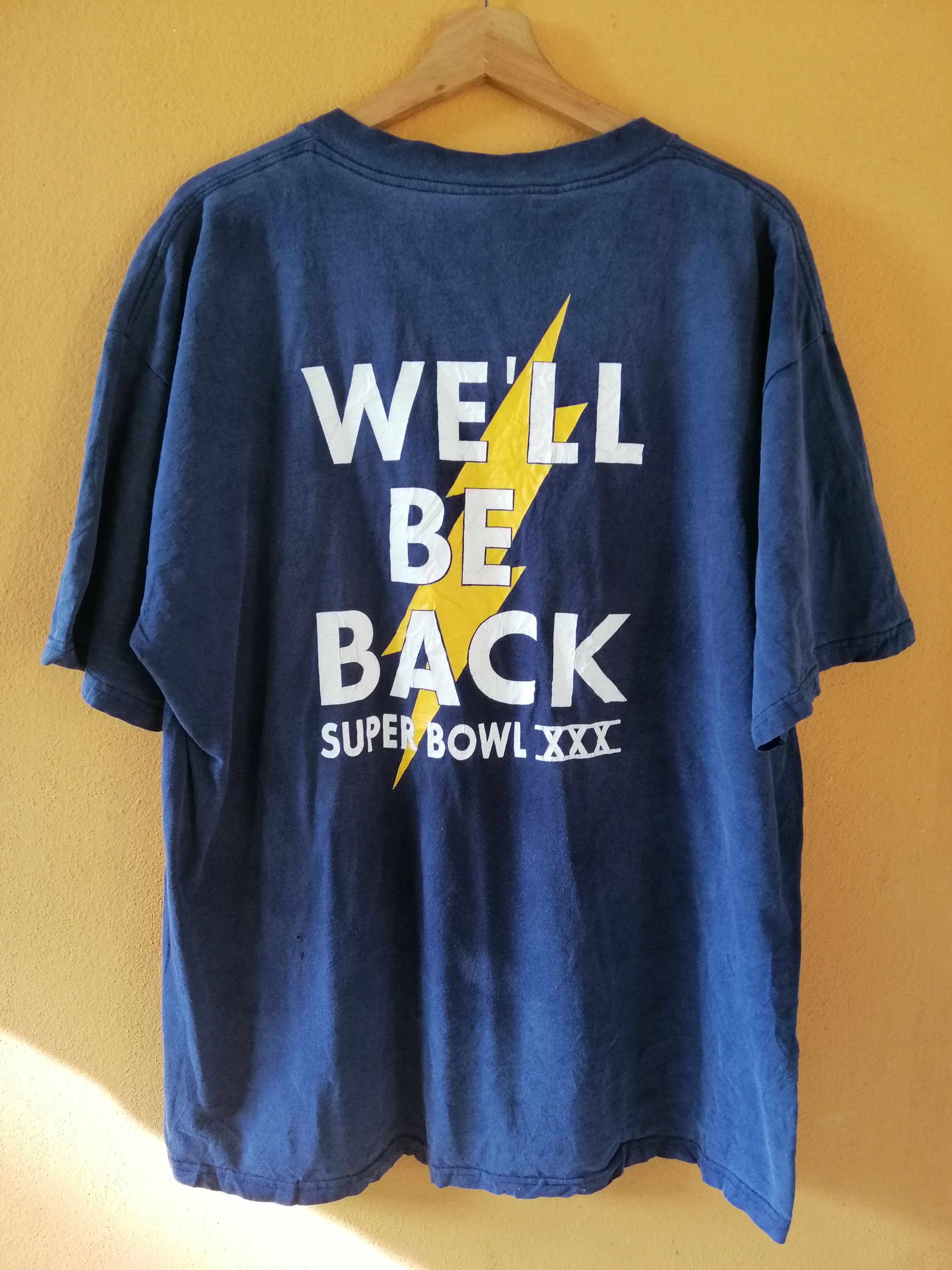 NFL Vintage Chargers 1994 AFC Champs Tshirt Size US L / EU 52-54 / 3 - 3 Thumbnail