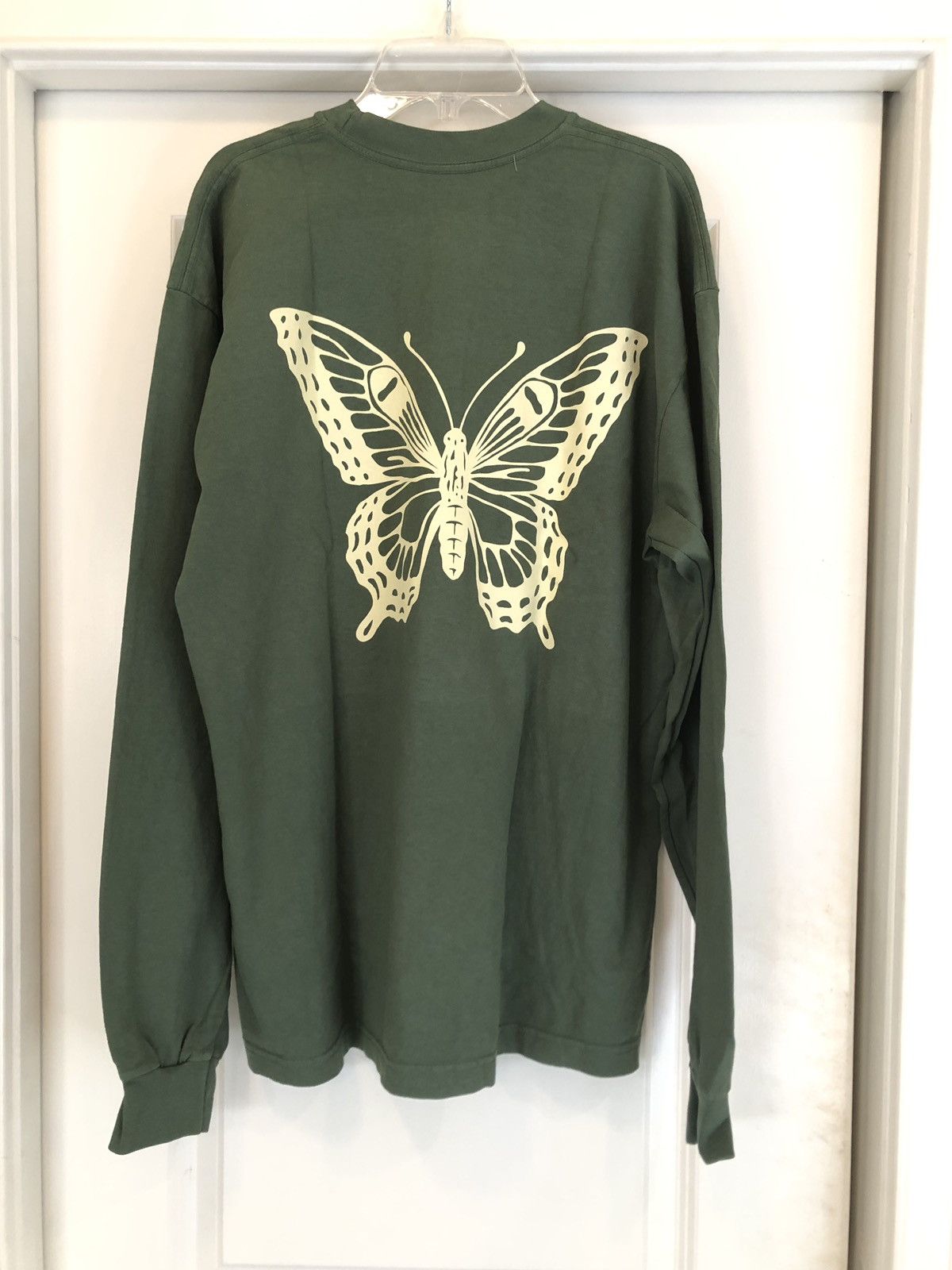 Girls Dont Cry Girls Don't Cry GDC Butterfly Long-Sleeve Green - Large |  Grailed
