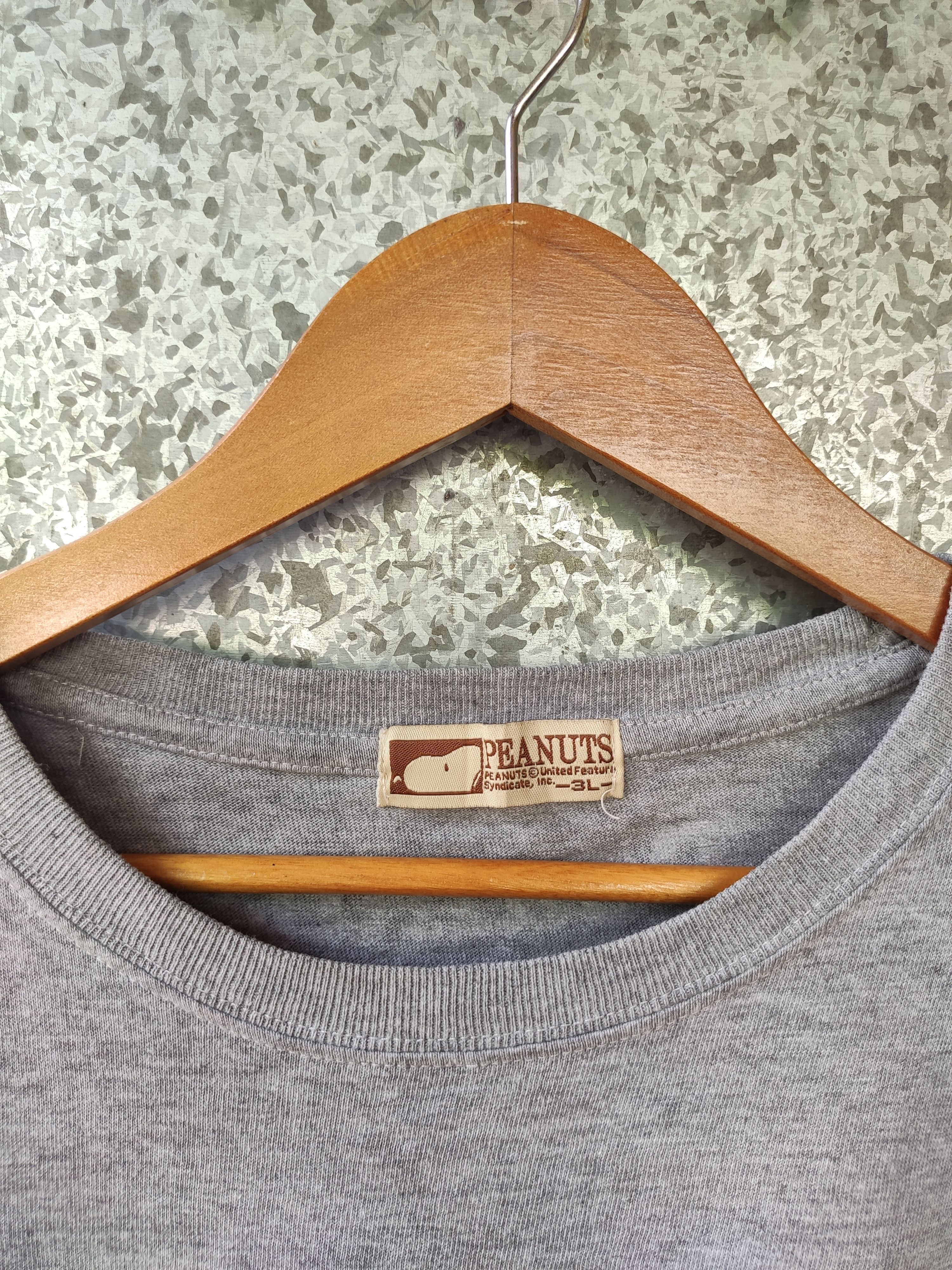 Peanuts Vintage 90s Vintage Peanuts T shirt Flying Ace Size US XL / EU 56 / 4 - 4 Thumbnail