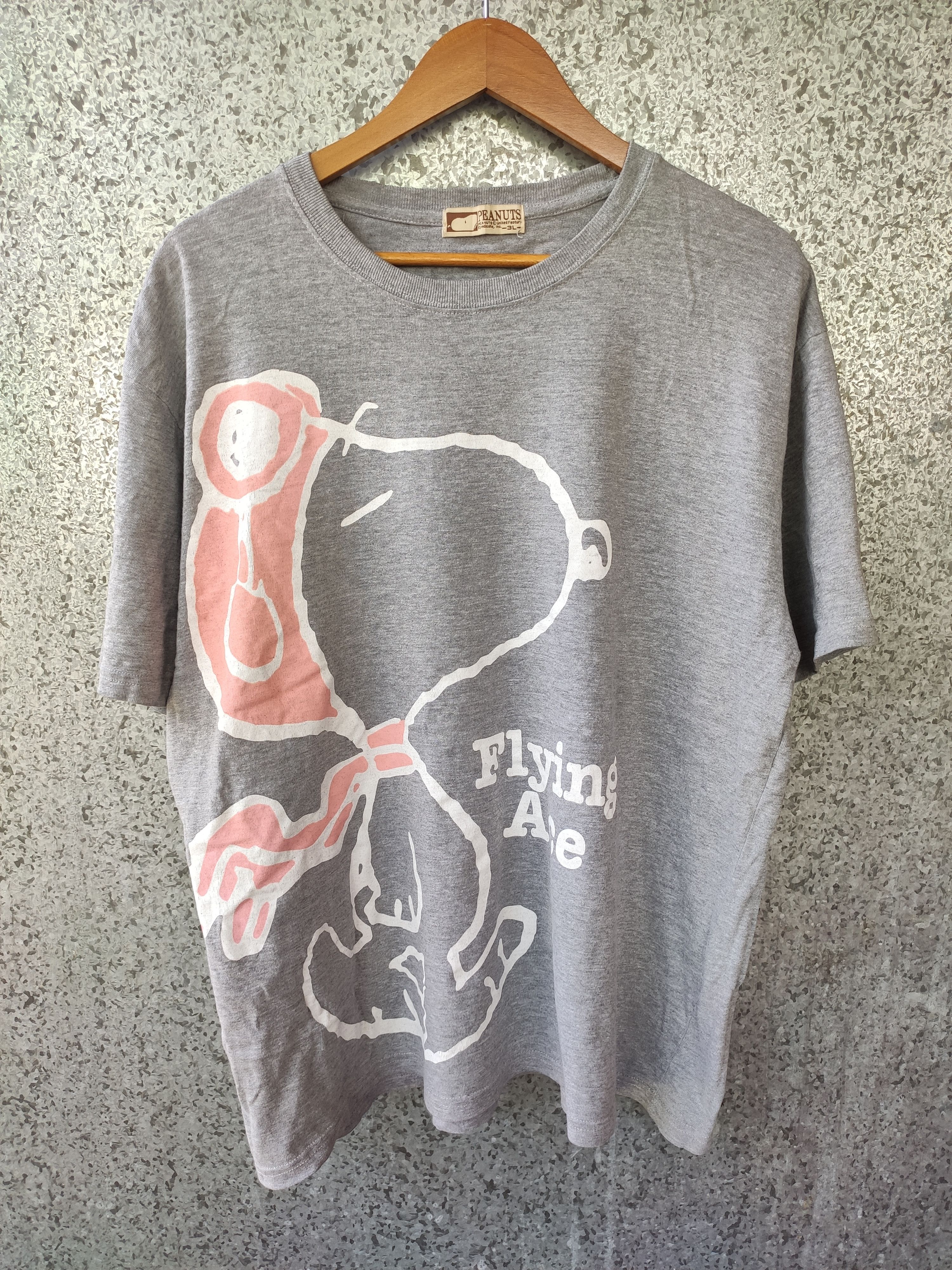 Peanuts Vintage 90s Vintage Peanuts T shirt Flying Ace Size US XL / EU 56 / 4 - 1 Thumbnail