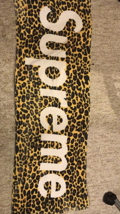 Supreme Supreme Leopard Towel | Grailed