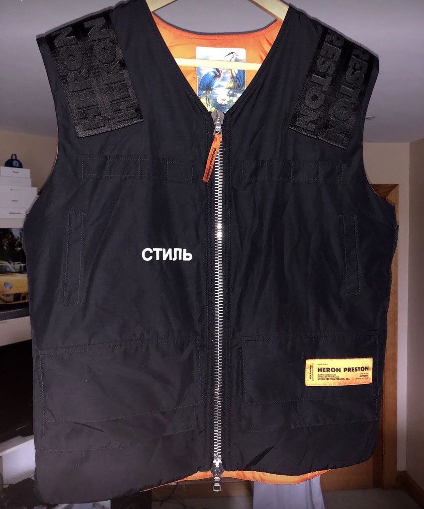 HERON PRESTON ヘロン プレストン FIRE VEST Heron Preston - Multi Pockets Fire Vest | HBX - ハイプ