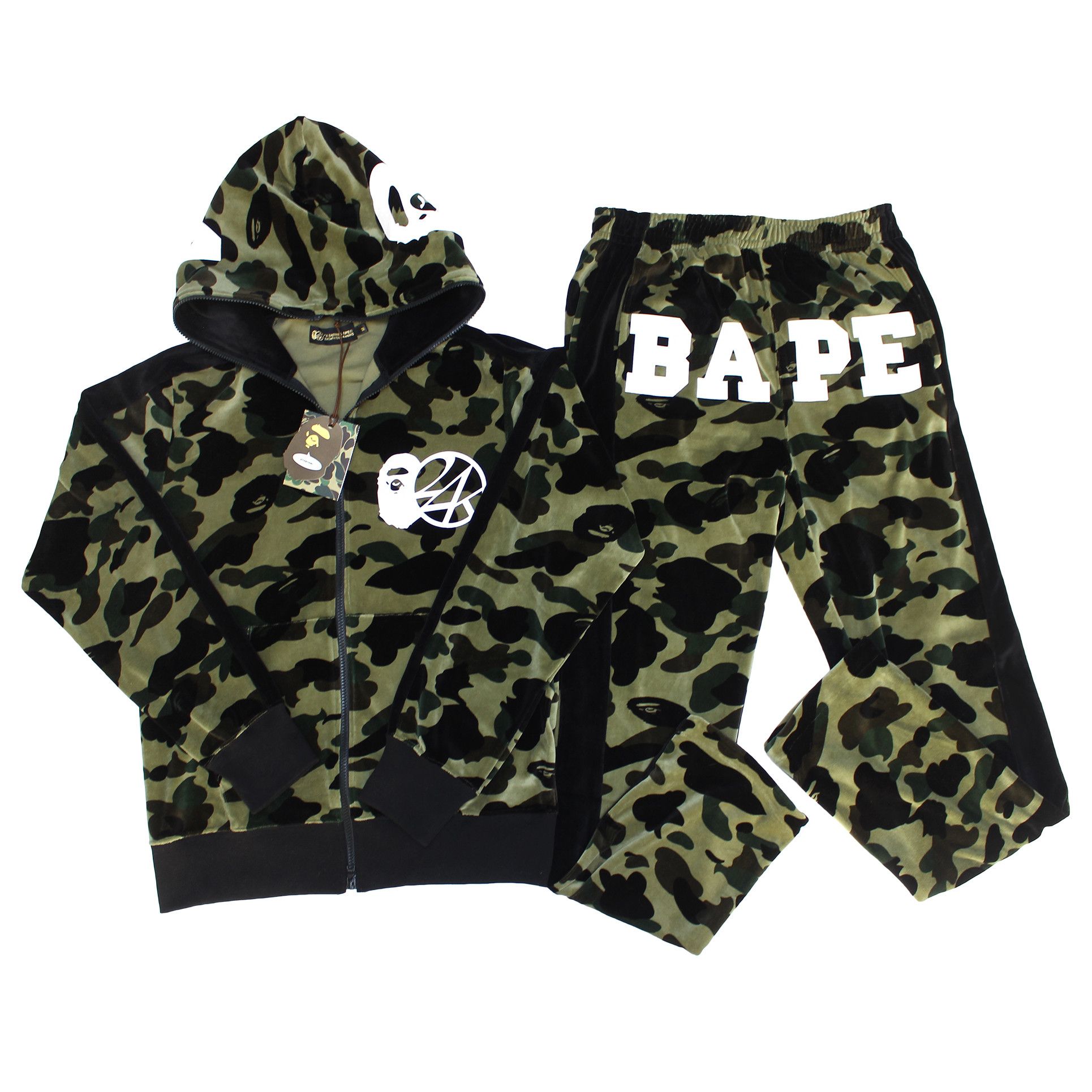 Bape jogging suit hotsell