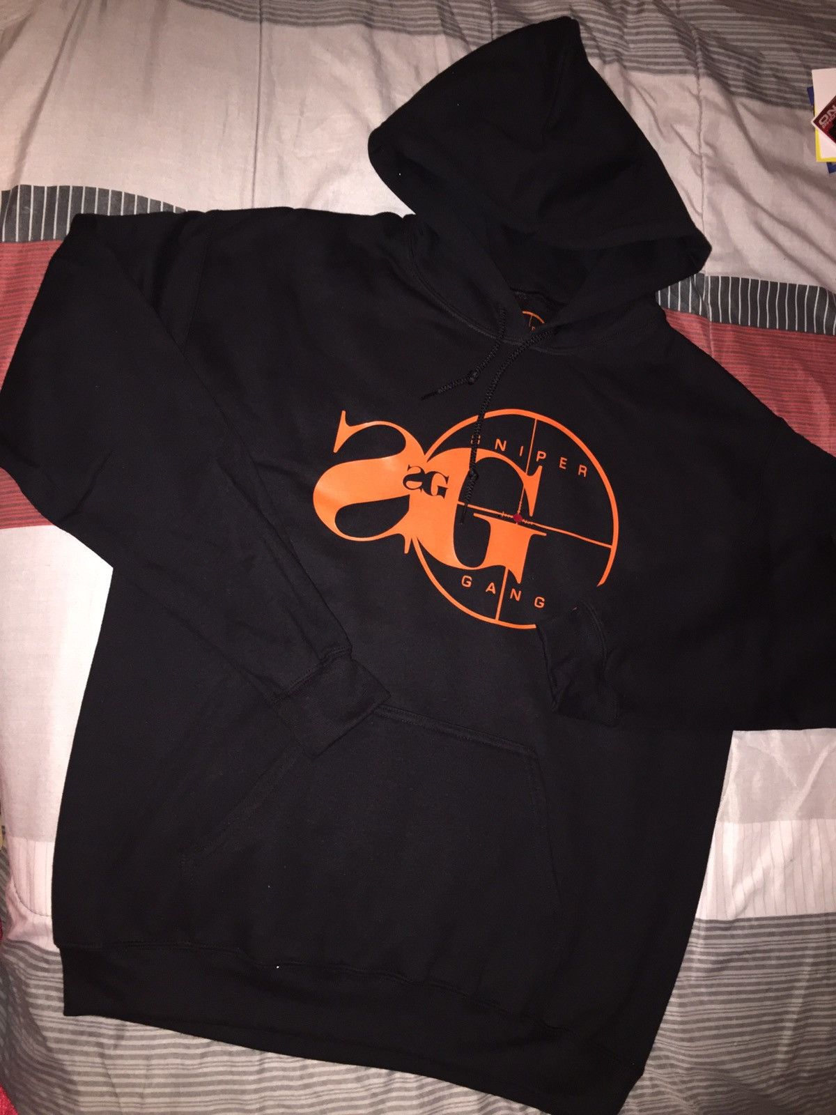 Tour Tee Sniper gang Kodak black hoodie orange glee hooded sweater Grailed