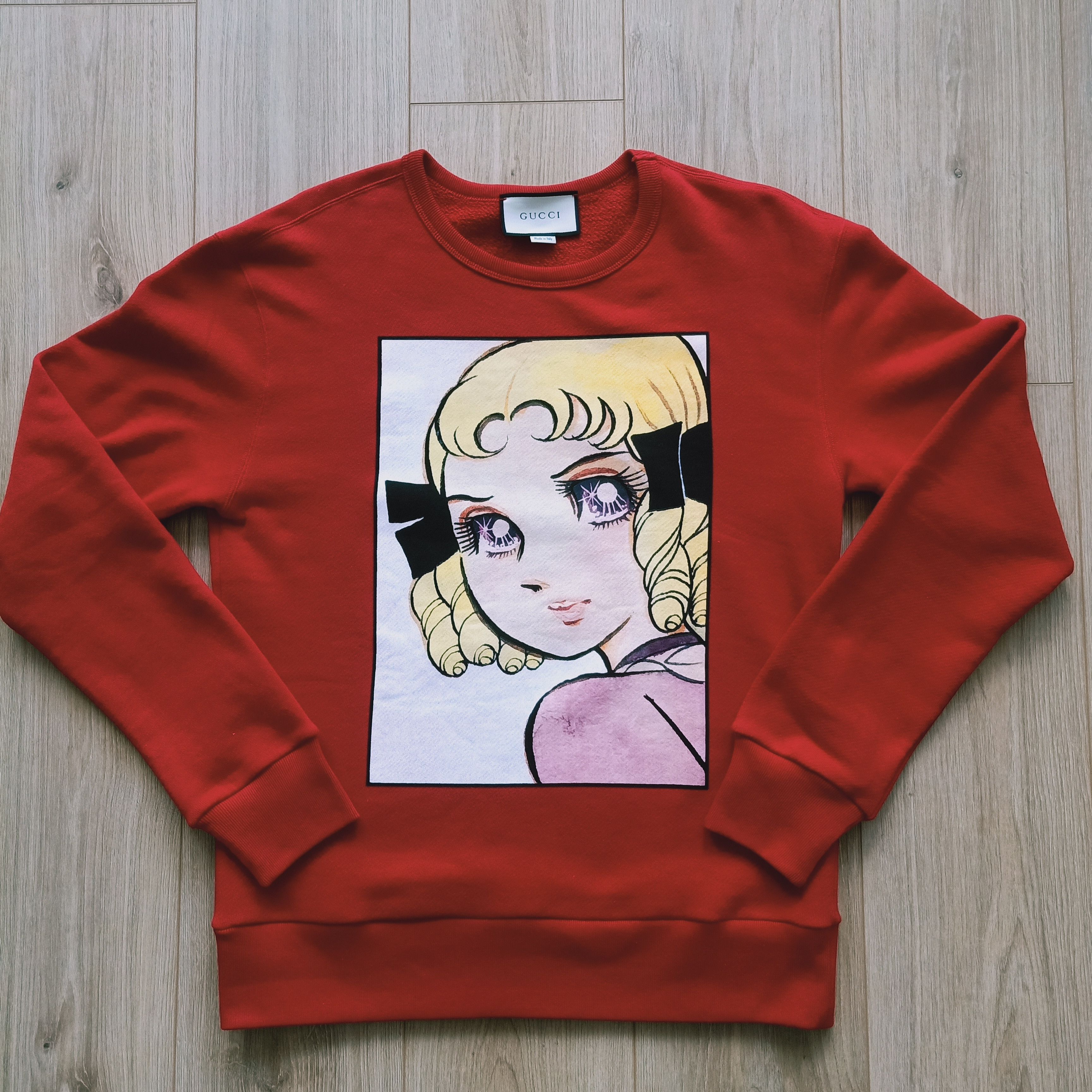 Gucci Gucci Manga Print Sweatshirt Grailed