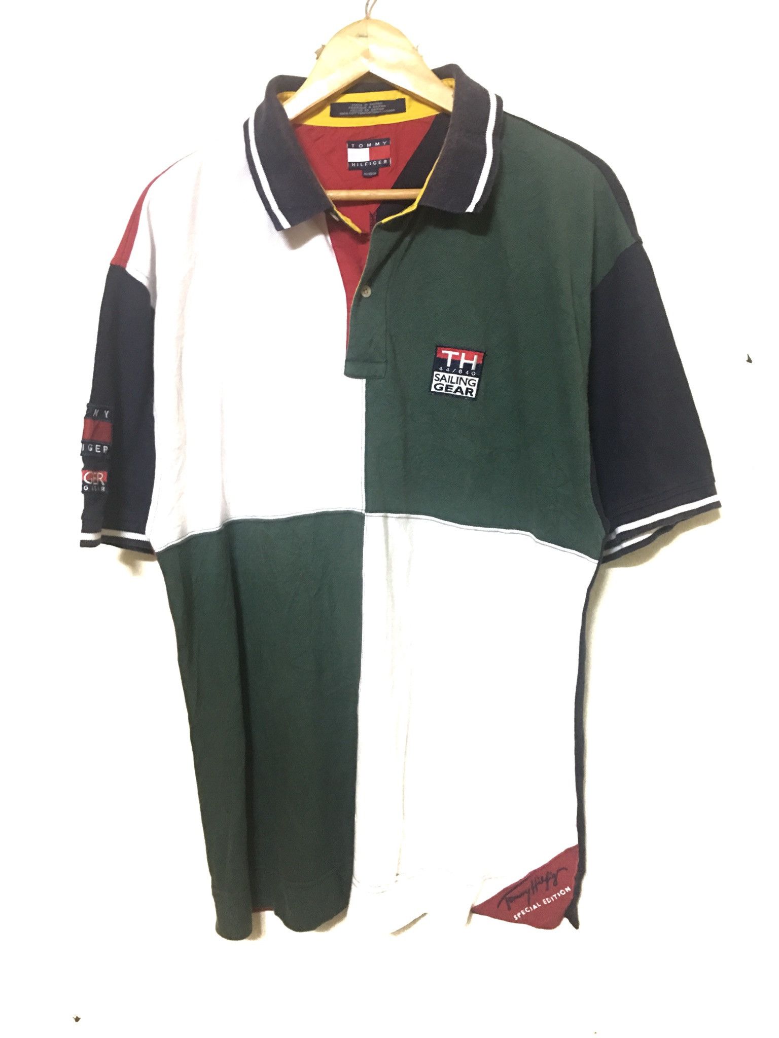 Tommy Hilfiger Tommy Hilfiger Sailing Gear Polo Shirt Special Edition Size US XL / EU 56 / 4 - 1 Thumbnail