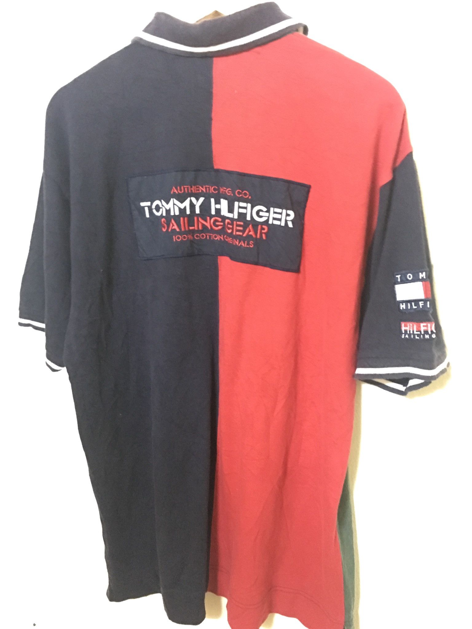 Tommy Hilfiger Tommy Hilfiger Sailing Gear Polo Shirt Special Edition Size US XL / EU 56 / 4 - 7 Thumbnail