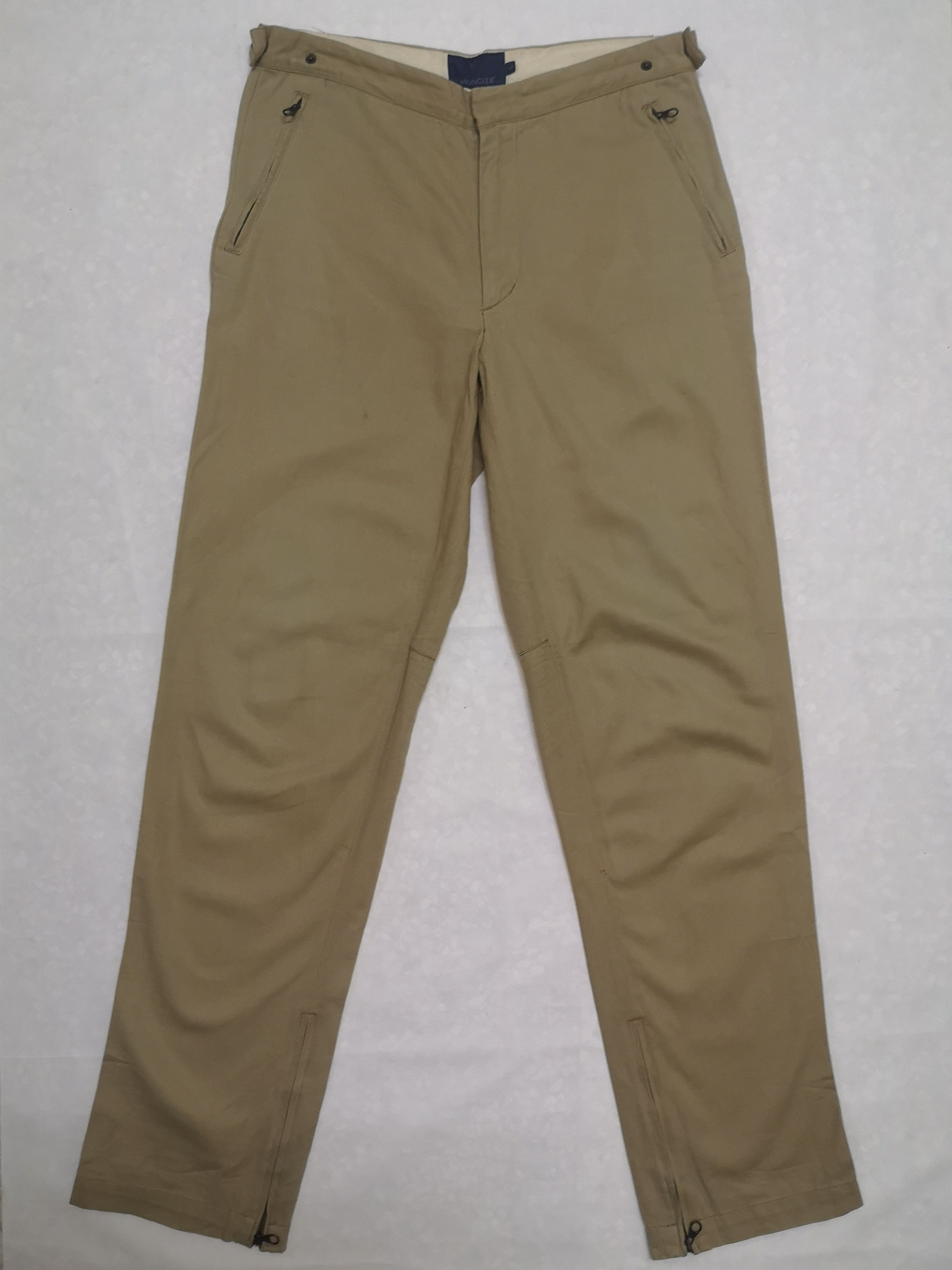 Moncler Moncler zipper Khaki Pants Size US 32 / EU 48 - 1 Thumbnail