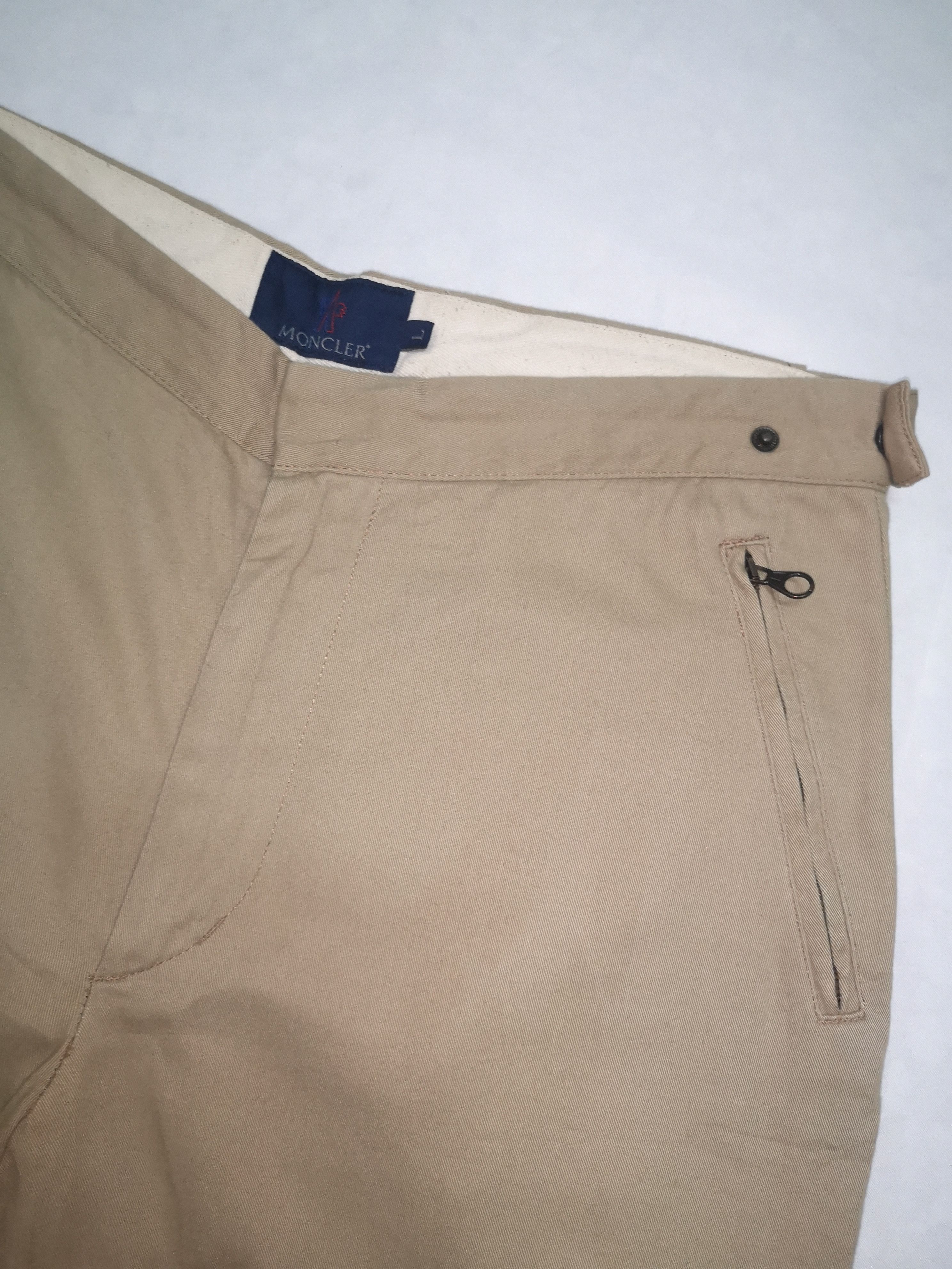 Moncler Moncler zipper Khaki Pants Size US 32 / EU 48 - 4 Thumbnail