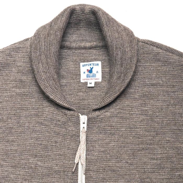 Arpenteur Arpenteur Roscoff Milano Wool Cardigan Beige Grailed