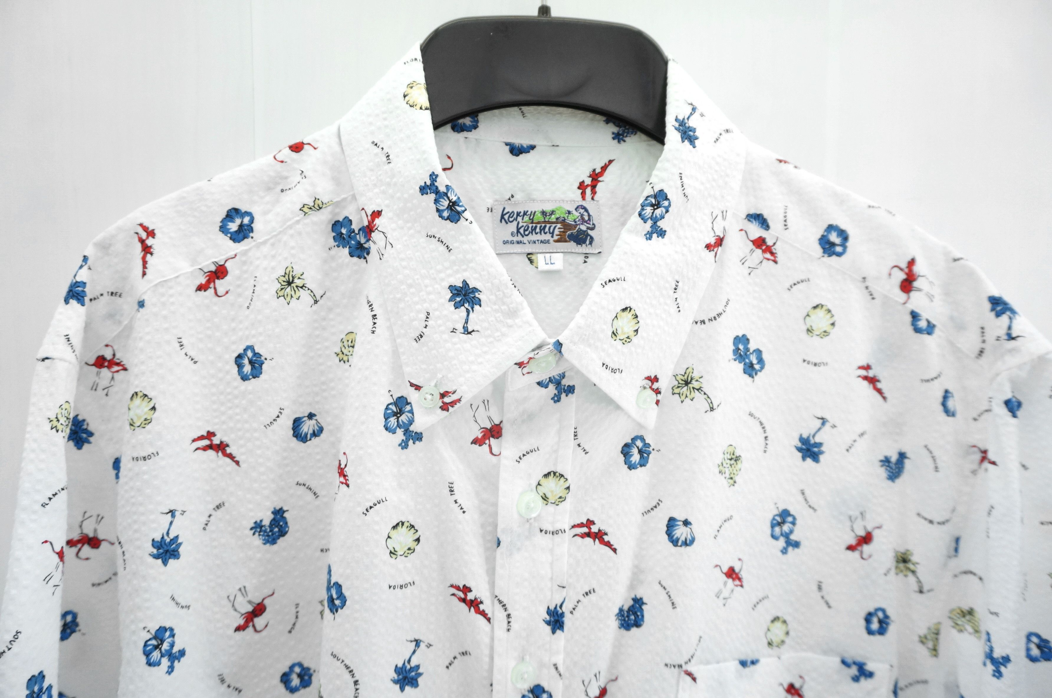 Japanese Brand KERRY KENNY Beach Hawaiian Shirt Size US M / EU 48-50 / 2 - 1 Thumbnail
